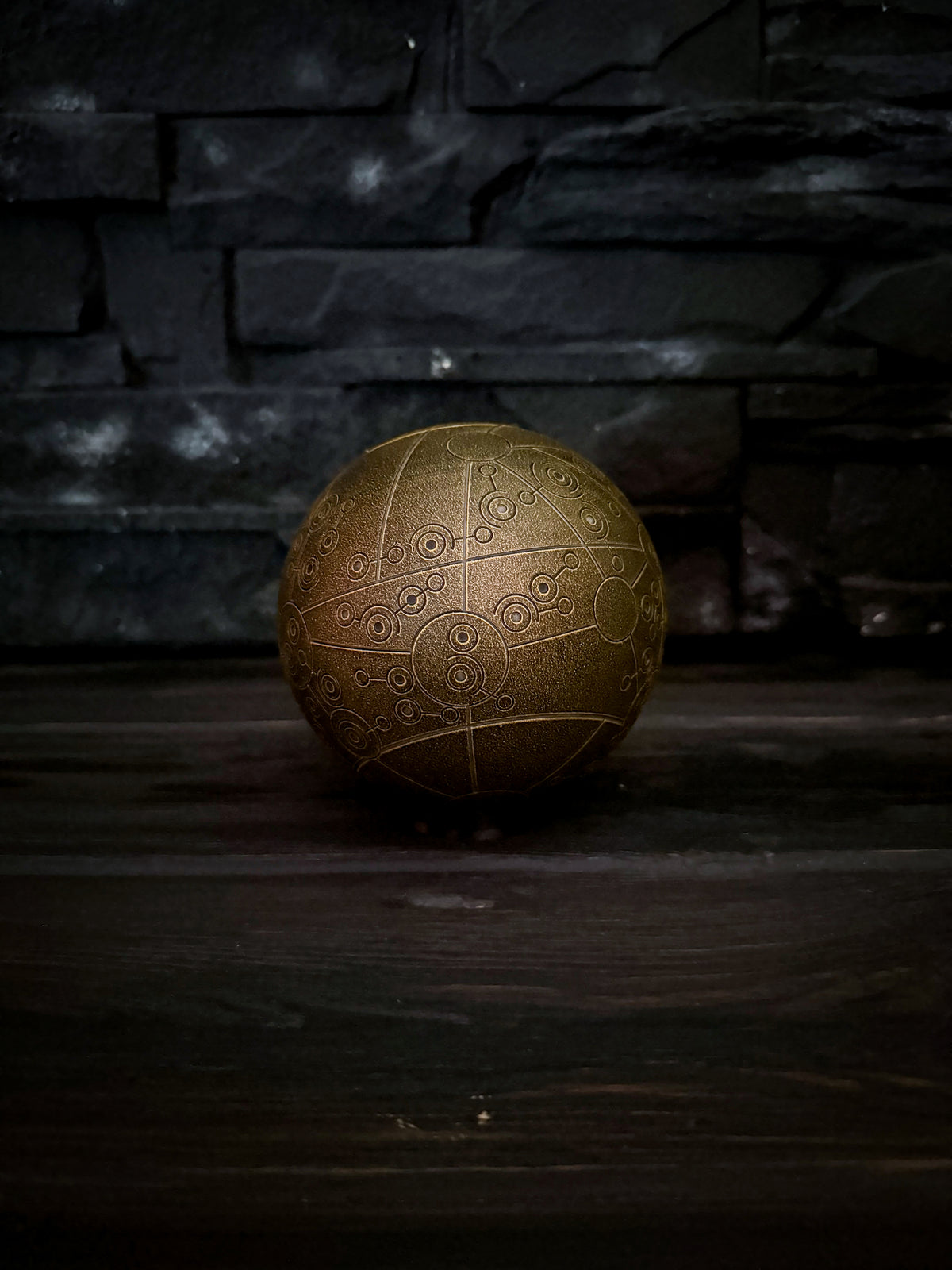 Treasure Planet Map, Glowing Captain Flint Orb, Rechargeable LED Sphere