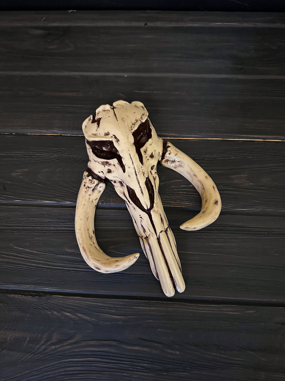 Mandalorian Skull | Star Wars Decor | Star Wars Gift for Fans