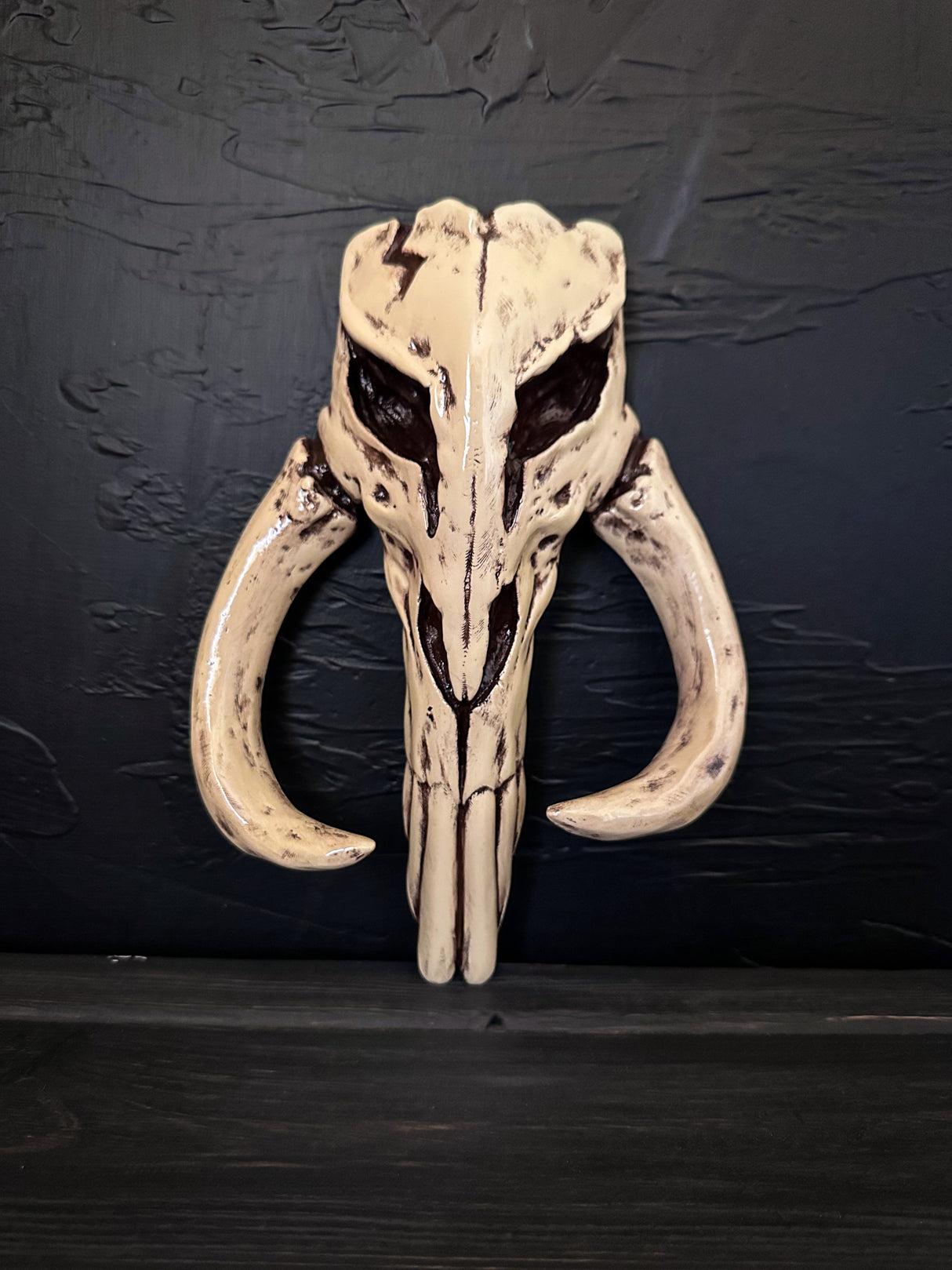 Mandalorian Skull | Star Wars Decor | Star Wars Gift for Fans