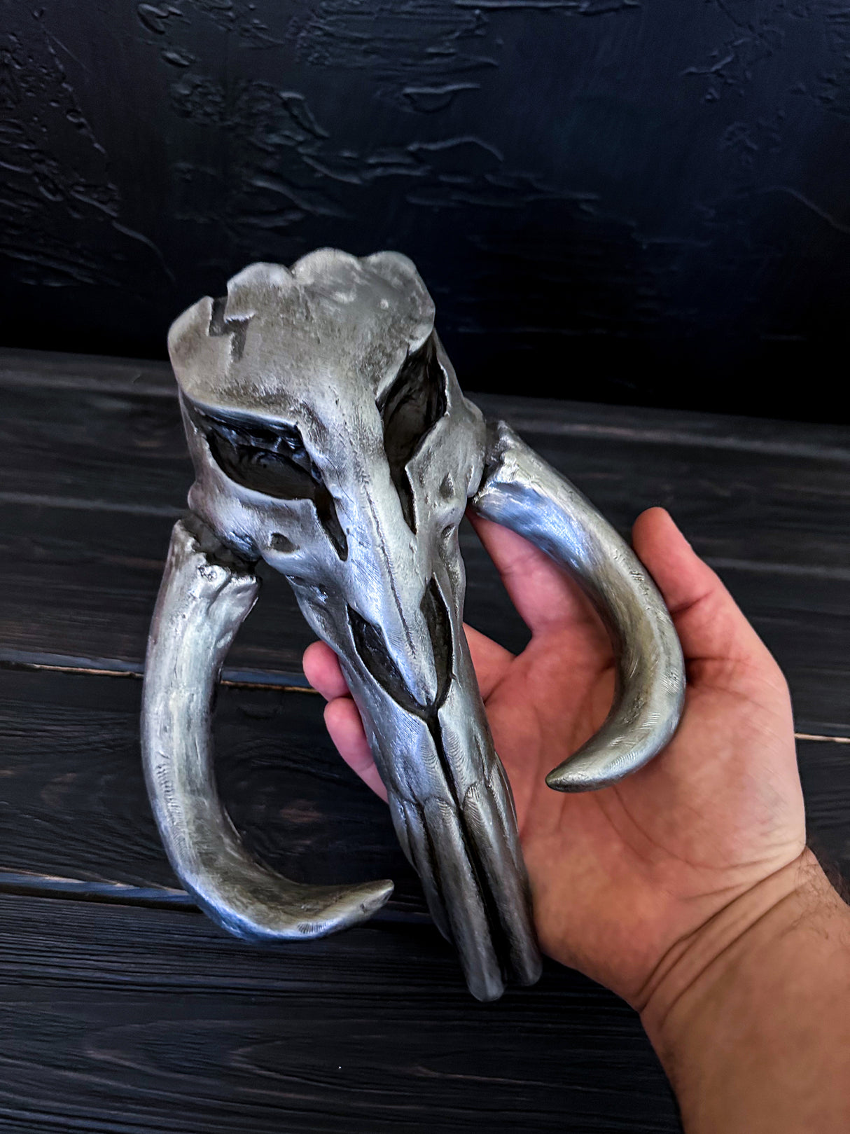 The Way of Mandalore Skull | 3D Printed Star Wars Relic | Cosplay Prop