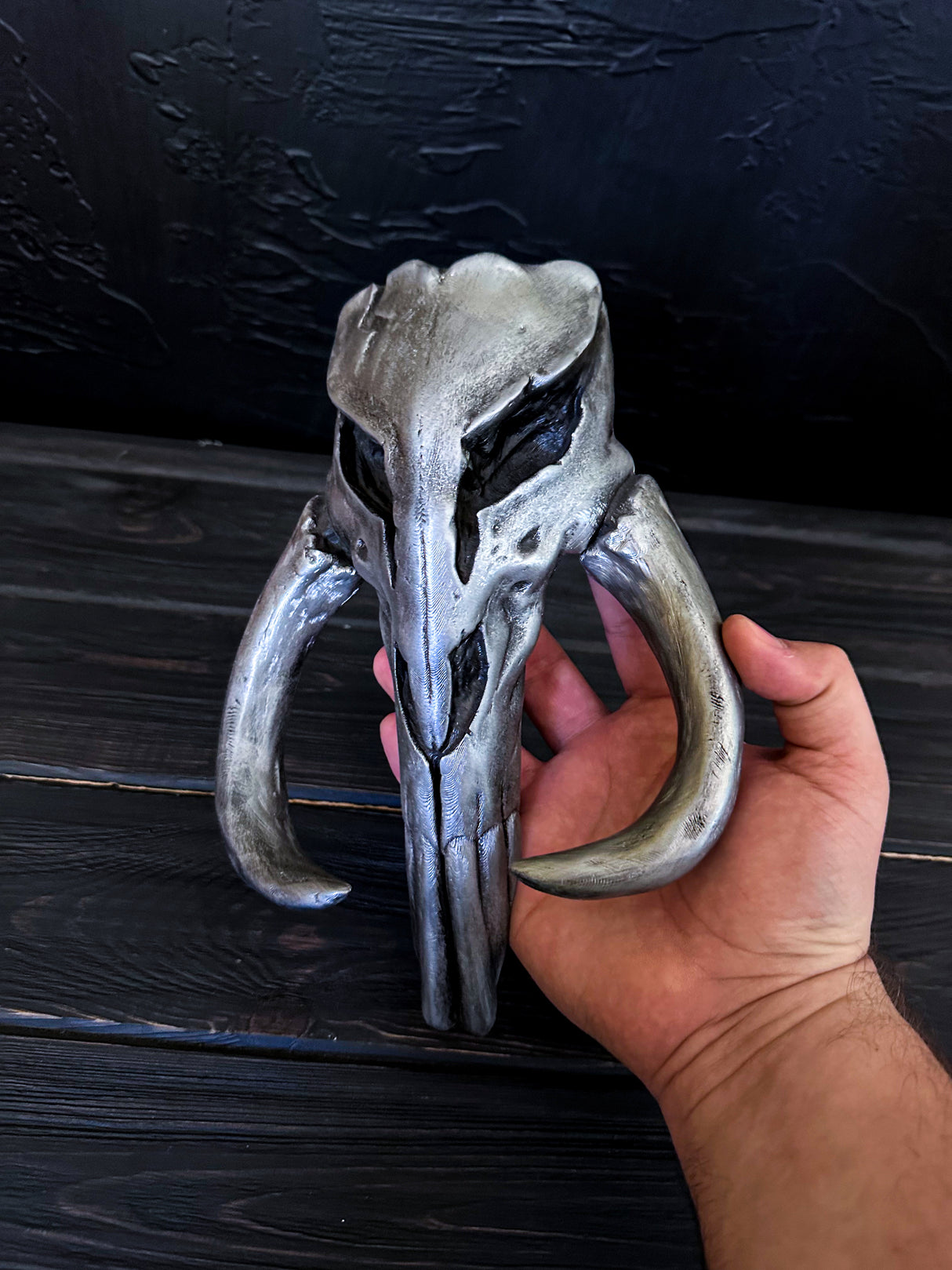 The Way of Mandalore Skull | 3D Printed Star Wars Relic | Cosplay Prop