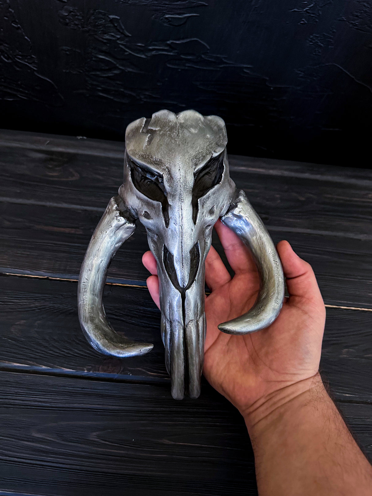 The Way of Mandalore Skull | 3D Printed Star Wars Relic | Cosplay Prop