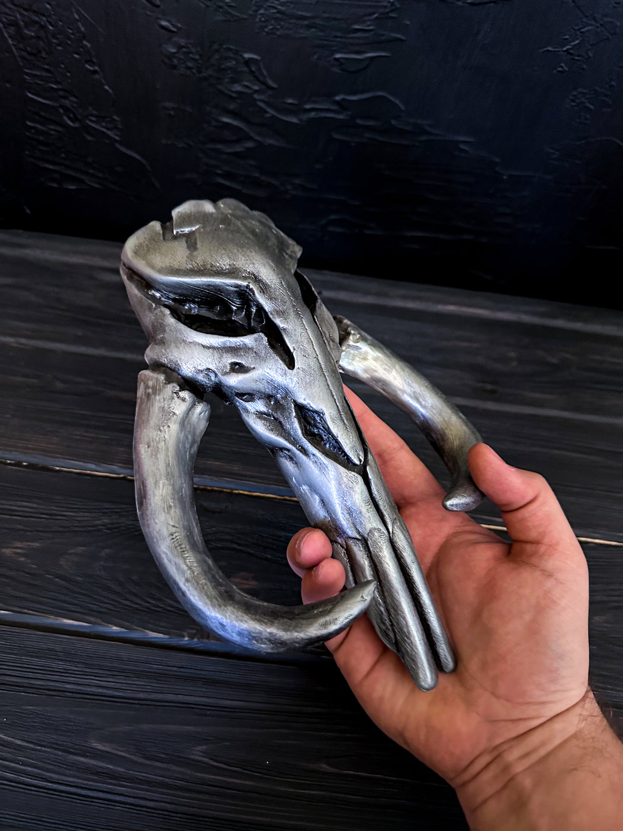 The Way of Mandalore Skull | 3D Printed Star Wars Relic | Cosplay Prop