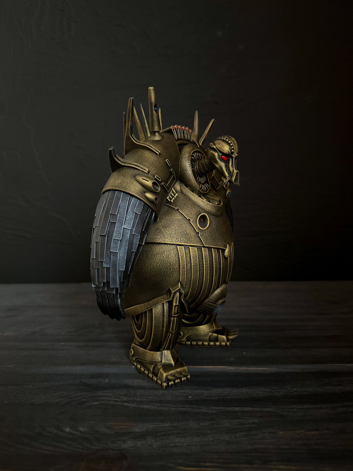 Mondoshawan Statue from The Fifth Element | 3D Printed Sci-Fi Alien Figure | Movie Prop Replica 20cm | Fifth Element Collectible