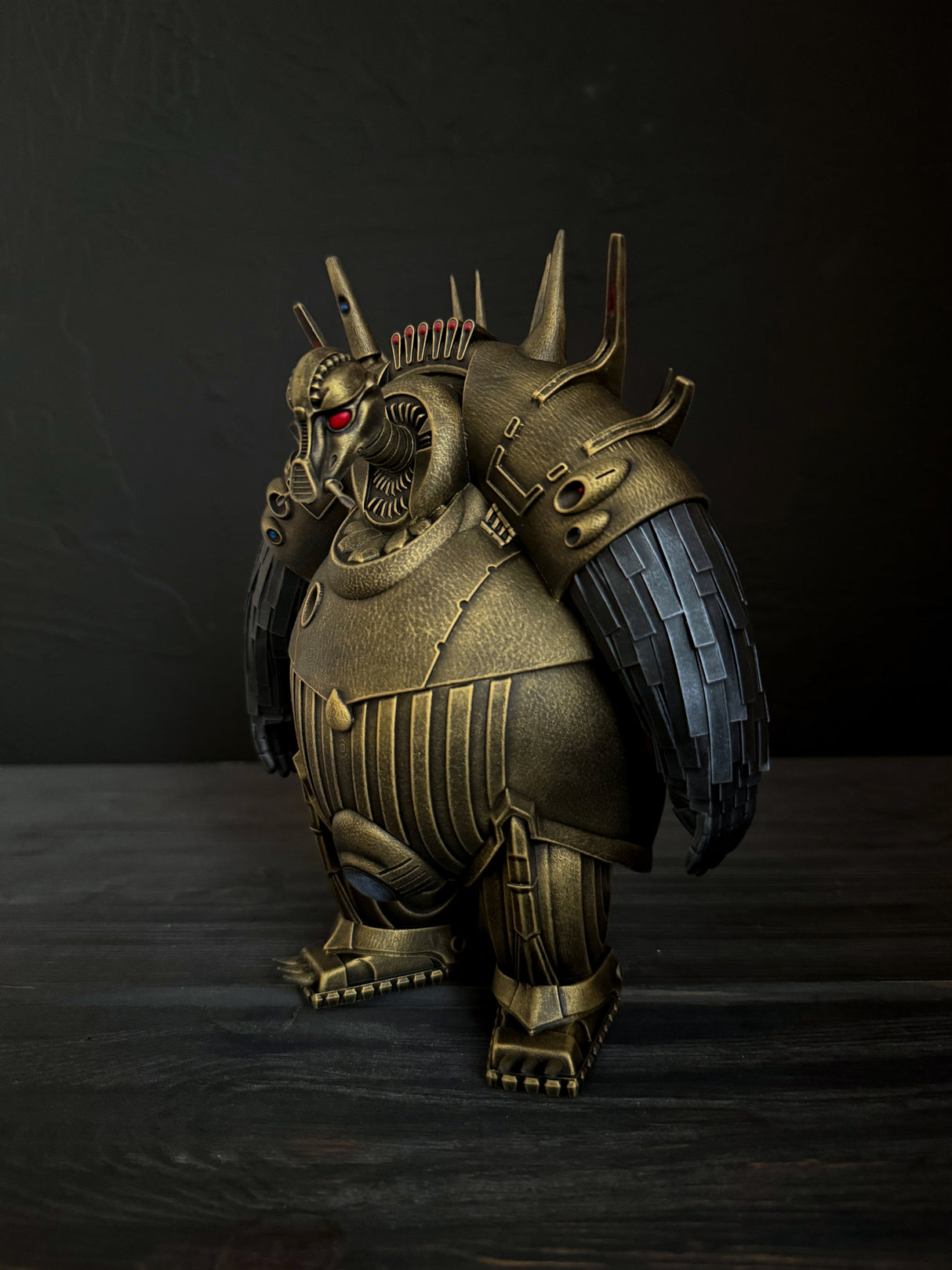 Mondoshawan Statue from The Fifth Element | 3D Printed Sci-Fi Alien Figure | Movie Prop Replica 20cm | Fifth Element Collectible