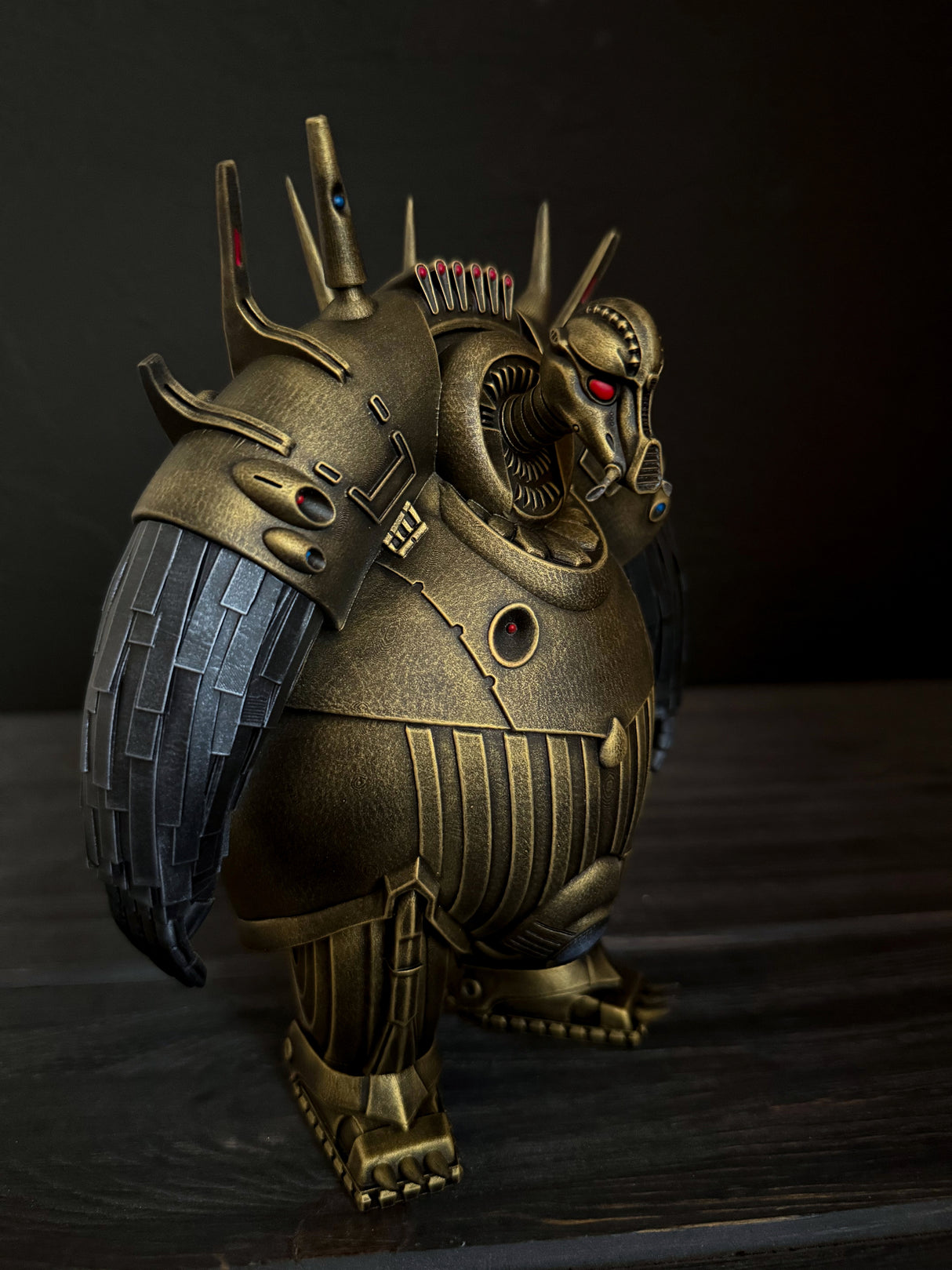 Mondoshawan Statue from The Fifth Element | 3D Printed Sci-Fi Alien Figure | Movie Prop Replica 20cm | Fifth Element Collectible