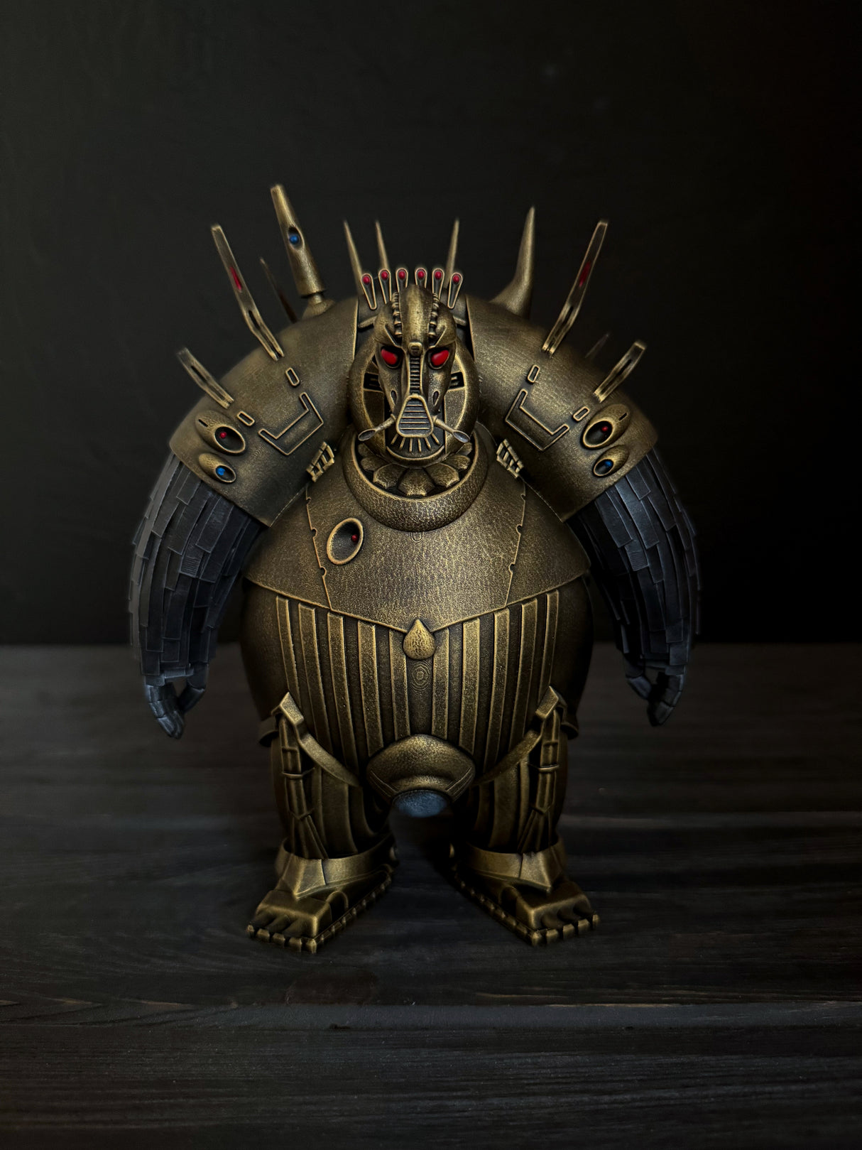 Mondoshawan Statue from The Fifth Element | 3D Printed Sci-Fi Alien Figure | Movie Prop Replica 20cm | Fifth Element Collectible