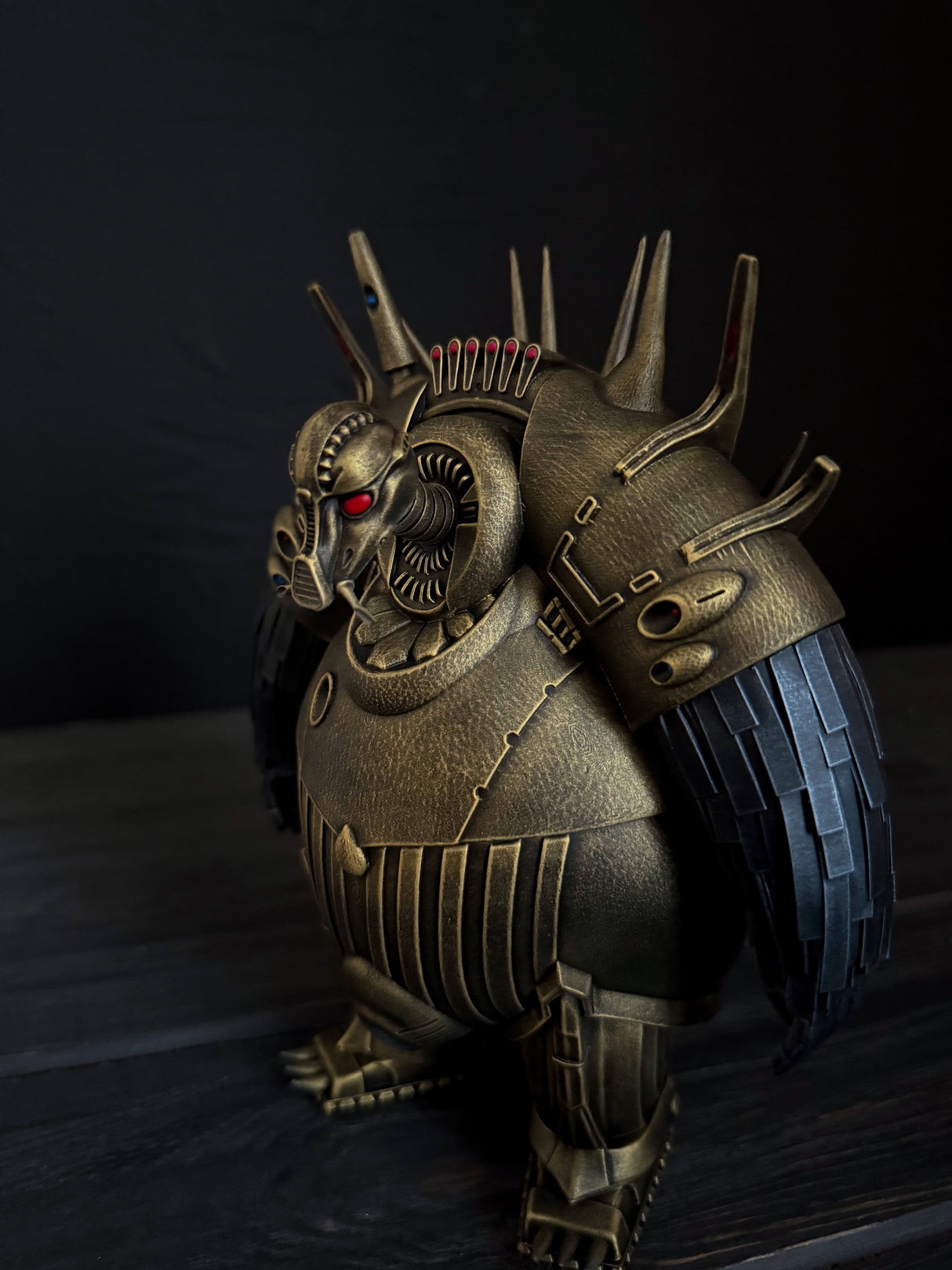 Mondoshawan Statue from The Fifth Element | 3D Printed Sci-Fi Alien Figure | Movie Prop Replica 20cm | Fifth Element Collectible