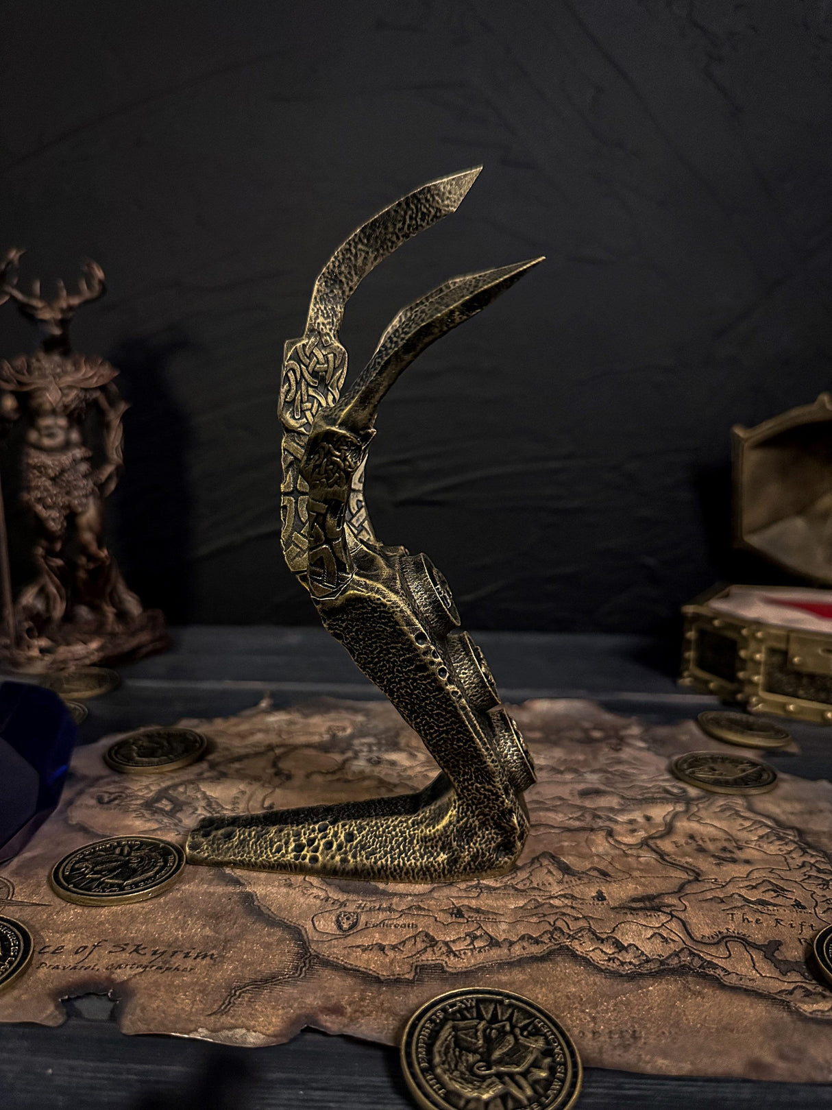 Skyrim Golden Dragon Claw, Cosplay, The Elder Scrolls V, Artifact, Dragon Claw, TES, Skyrim Decor