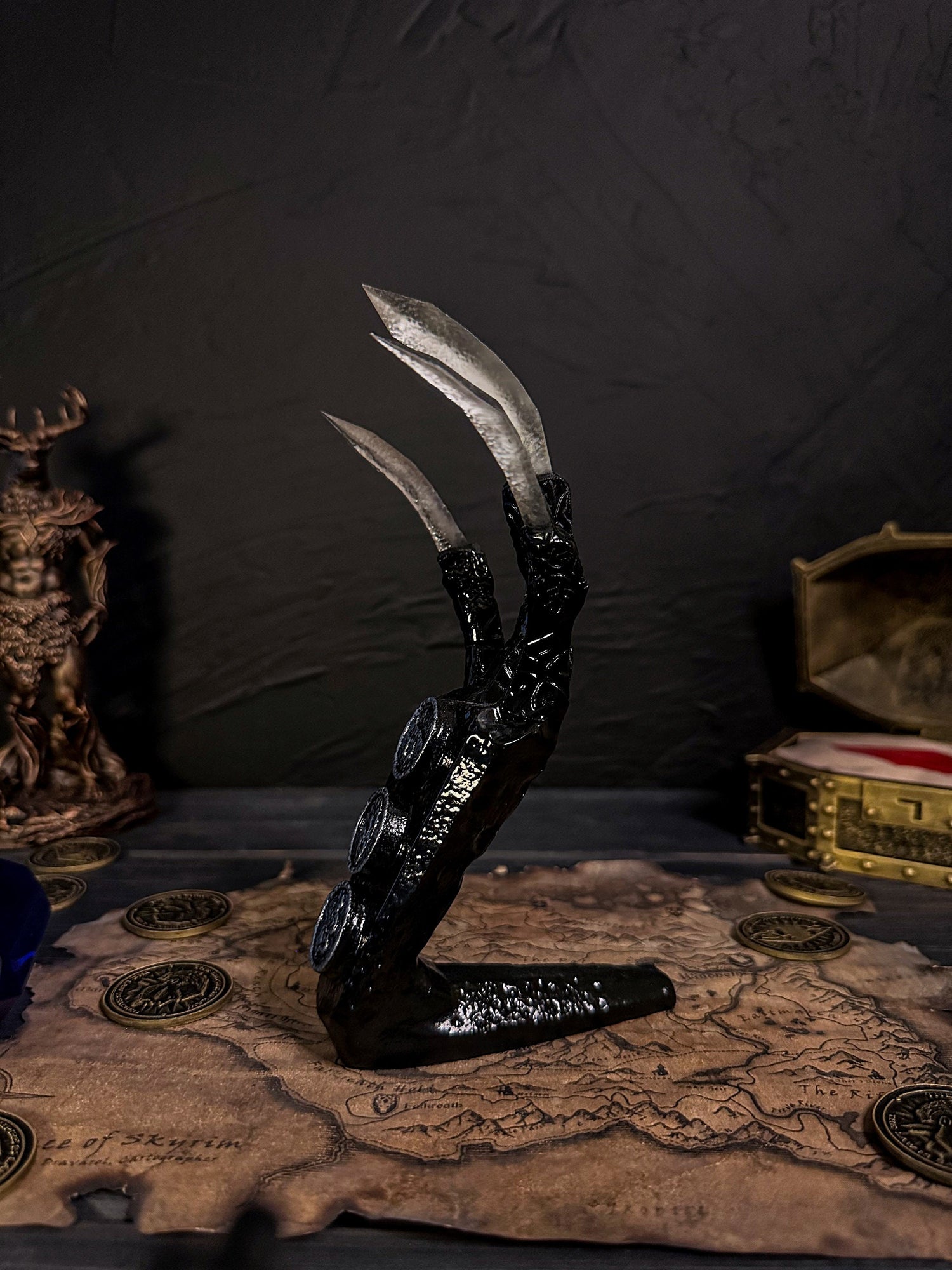 Glass Dragon Claw, Skyrim Artifact, Claw with Correct Animal Combination, The Elder Scrolls Home and Office Decor, Game Fan Gift