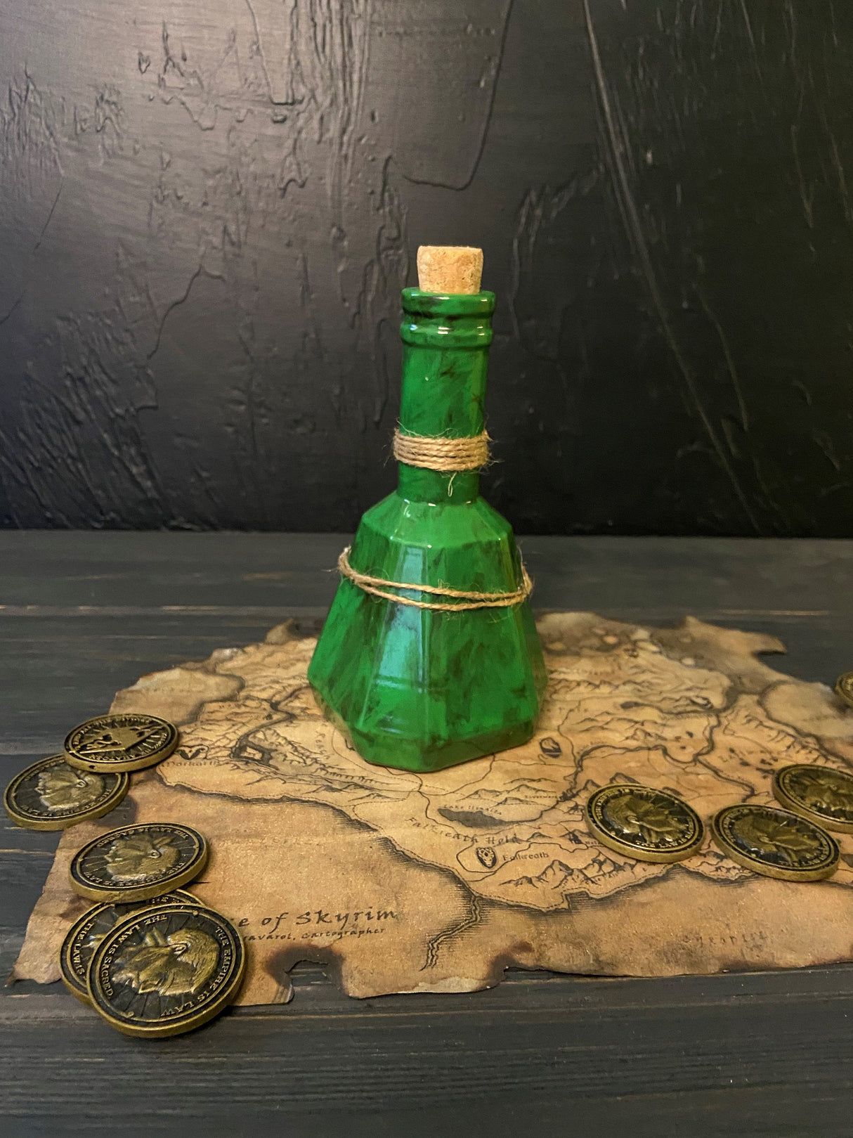 Skyrim Potion Bottles, The Elder Scrolls Arfifact, Health, Mana, Stamina Potions