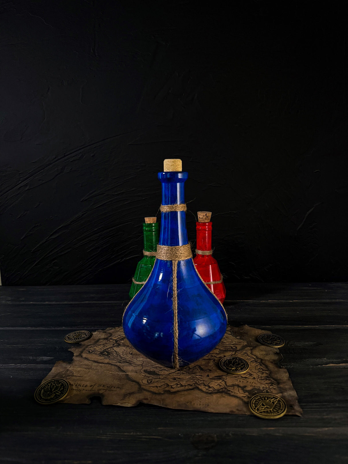 Skyrim Potions of Ultimate Stamina, Ultimate Healing and Ultimate Magicka, The Elder Scrolls Arfifact, Health, Mana, Stamina Potions