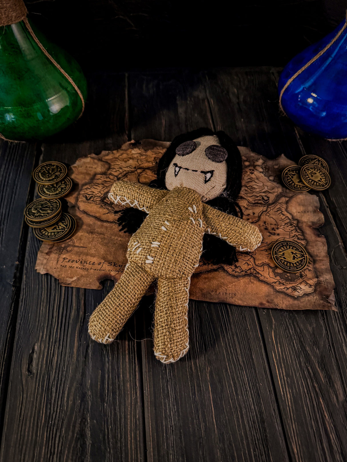 Skyrim Child's Vampire Doll The Elder Scrolls V, Anniversary Edition, Skyrim Toy