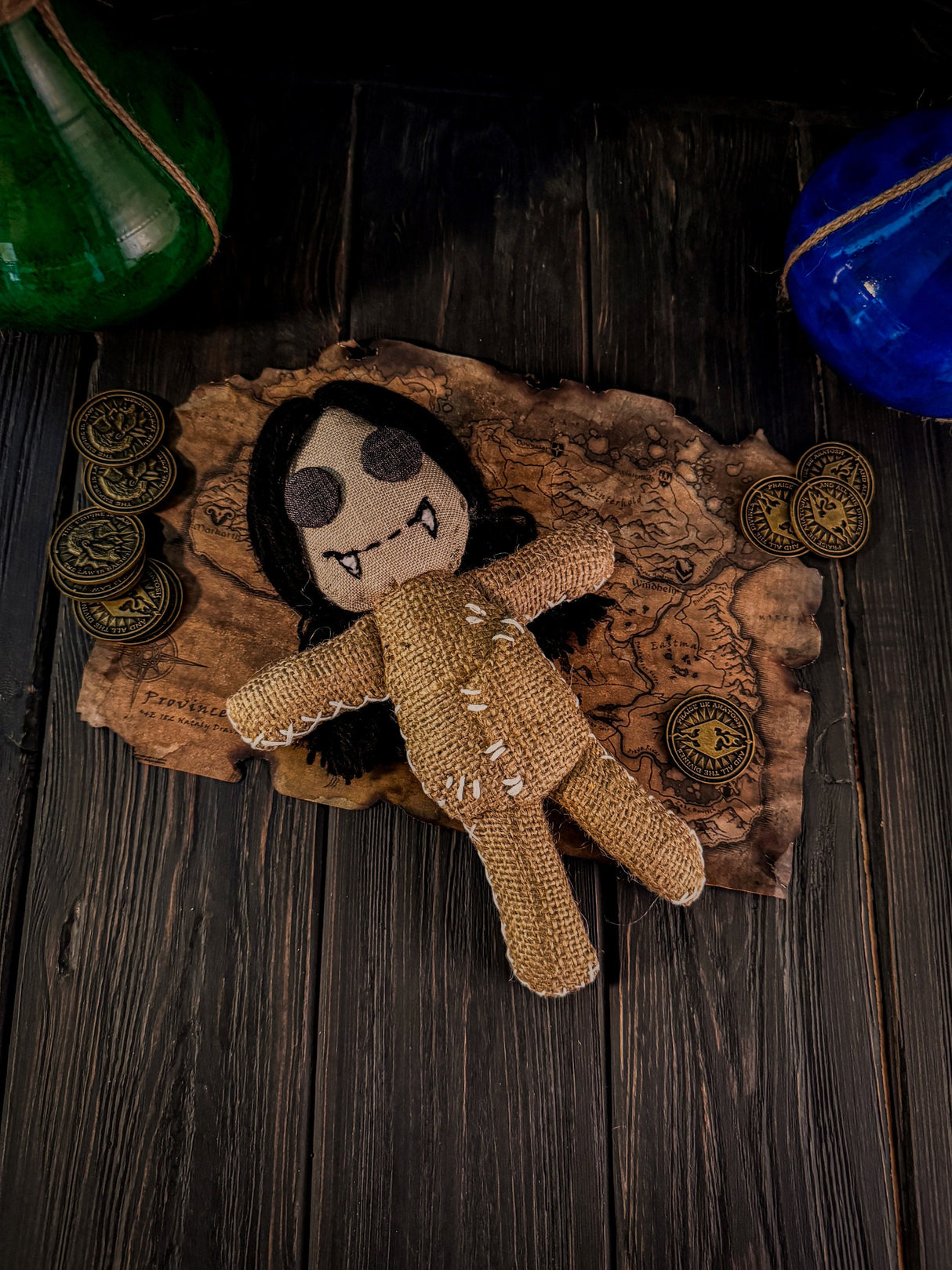 Skyrim Child's Vampire Doll The Elder Scrolls V, Anniversary Edition, Skyrim Toy