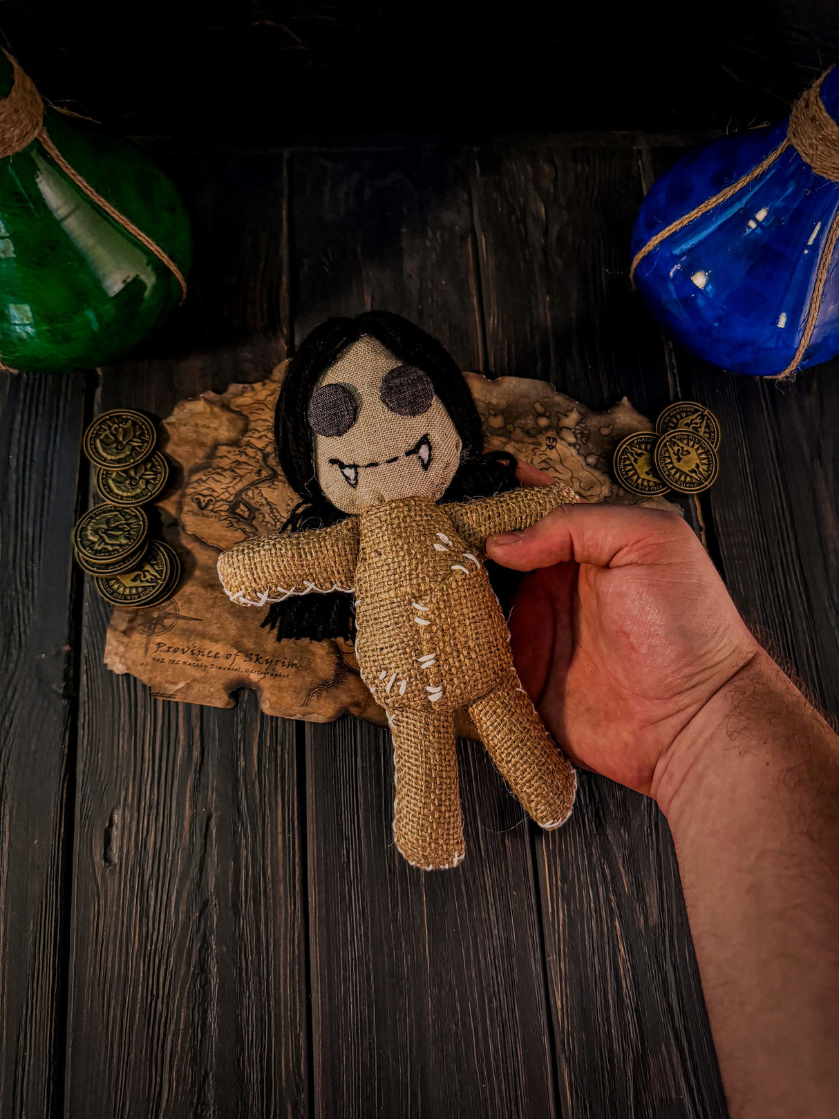 Skyrim Child's Vampire Doll The Elder Scrolls V, Anniversary Edition, Skyrim Toy