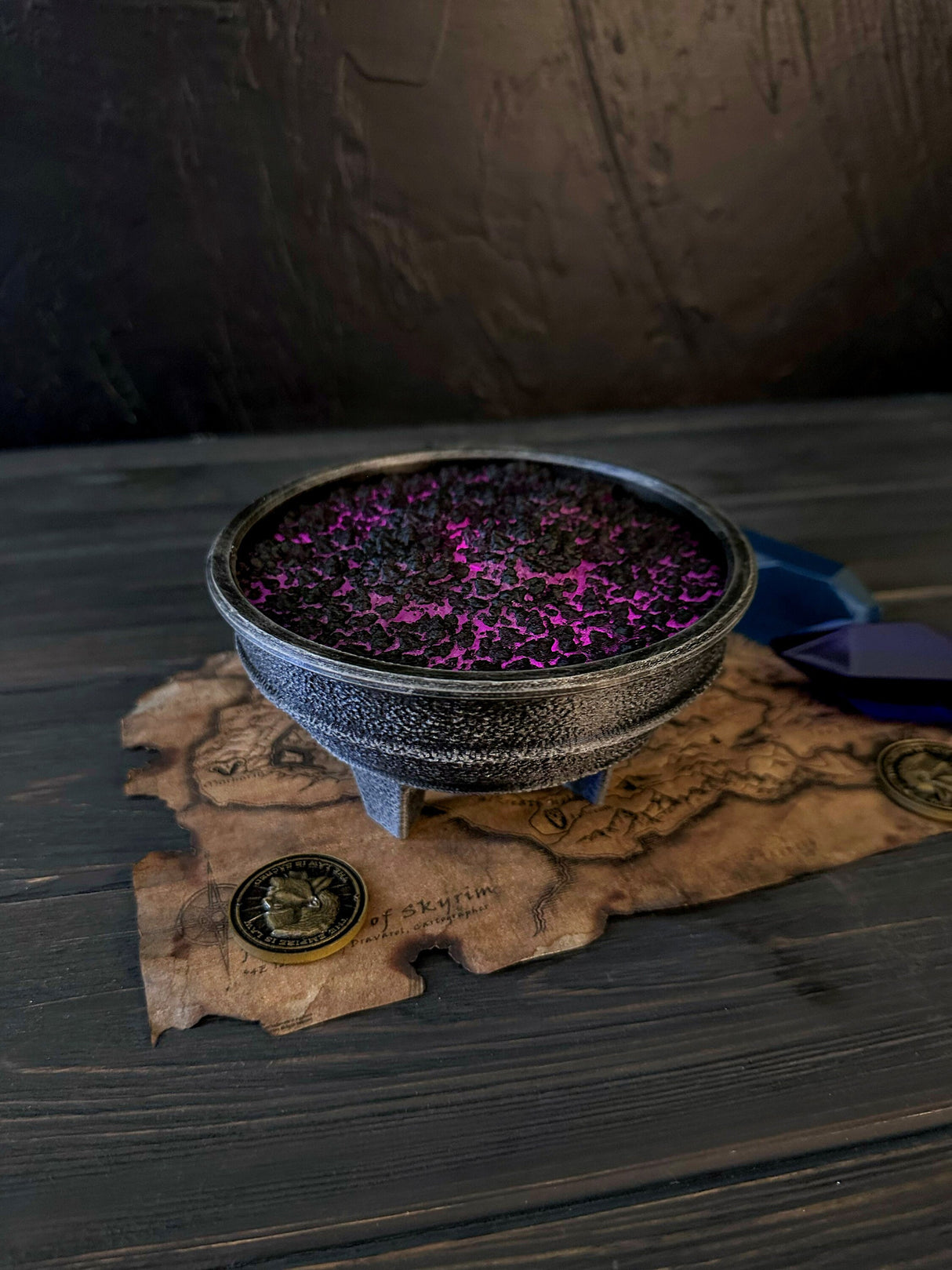 Skyrim Vampire Dust, The Elder Scrolls V, Alchemical Ingredients for Potions, Twinkling Effect Lights, Artifact