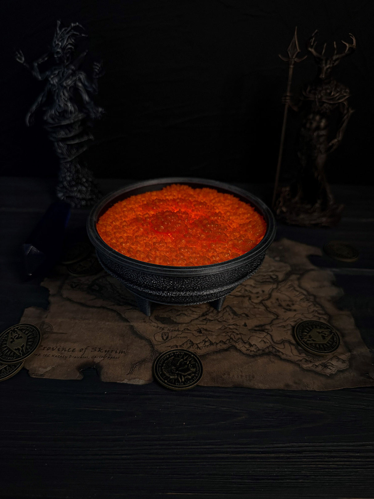 Fire Salts Skyrim, Ingredients for Potions, The Elder Scrolls V Alchemy, Twinkling Effect Lights, Artifact