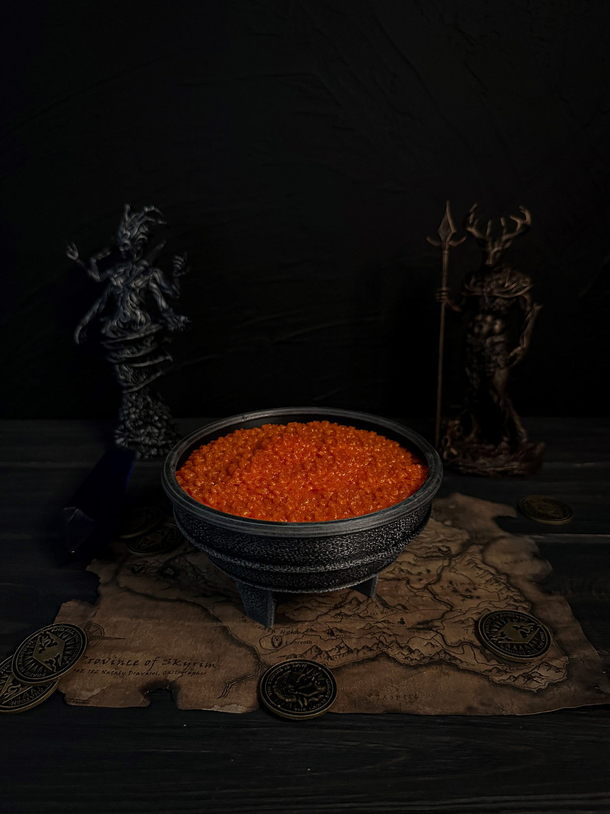 Fire Salts Skyrim, Ingredients for Potions, The Elder Scrolls V Alchemy, Twinkling Effect Lights, Artifact