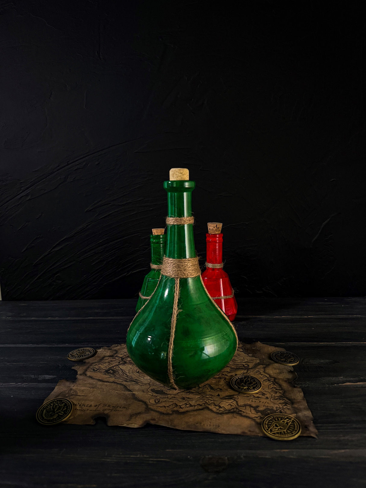 Skyrim Potions of Ultimate Stamina, Ultimate Healing and Ultimate Magicka, The Elder Scrolls Arfifact, Health, Mana, Stamina Potions