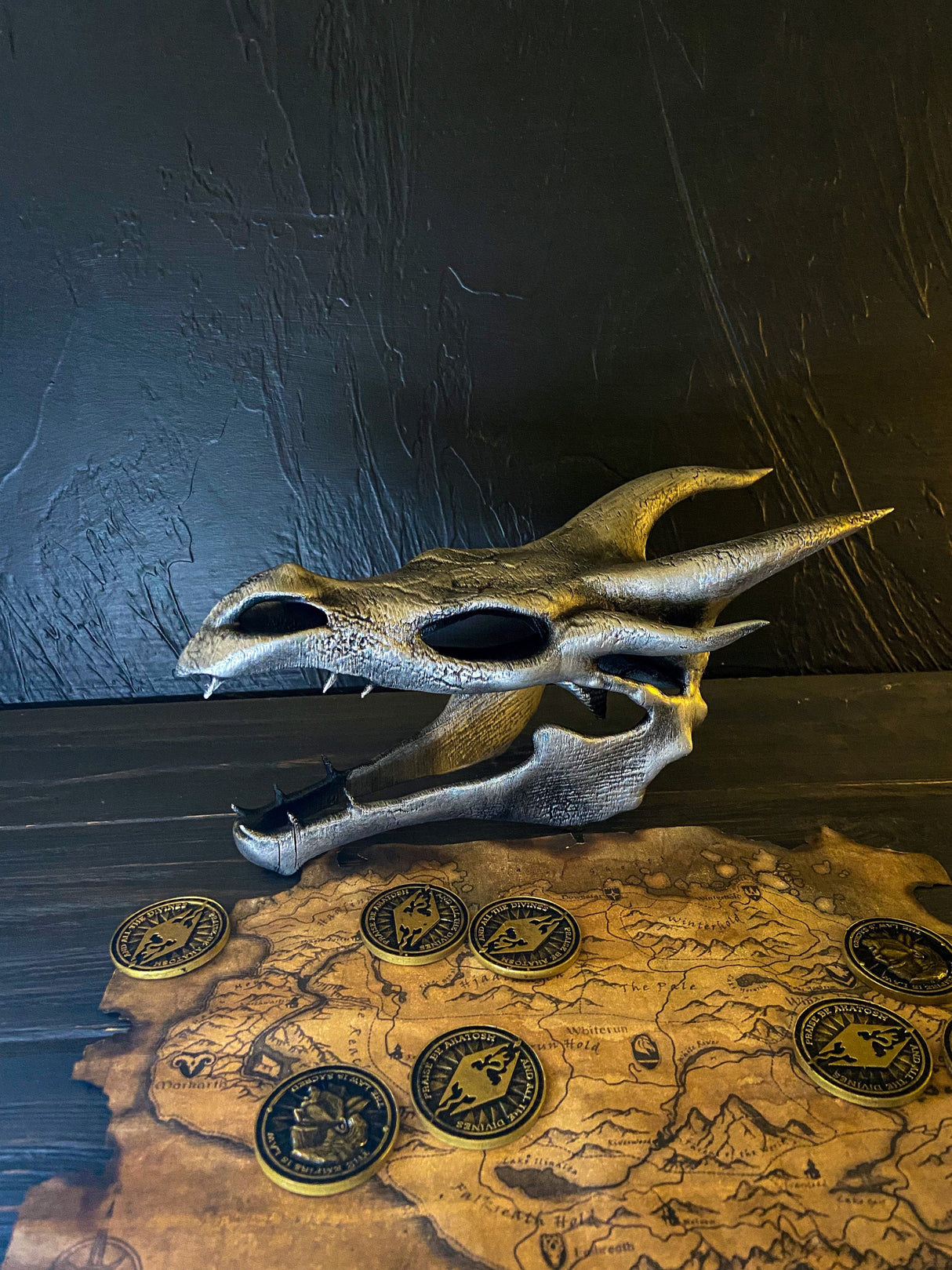 Skyrim Dragon Skull, The Elder Scrolls, Best Home Decor, Original Gift, Artifact, Cosplay and Decor