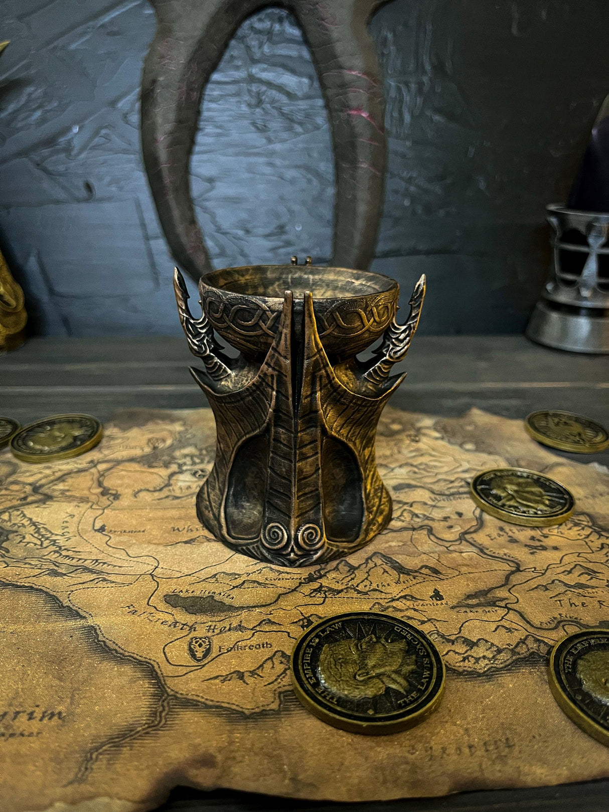 Mara Statue Skyrim, The Elder Scrolls V Decor and Cosplay, Goddess of the Nine Divines, Mother-Goddess, Goddess of Love, Mara Figurine