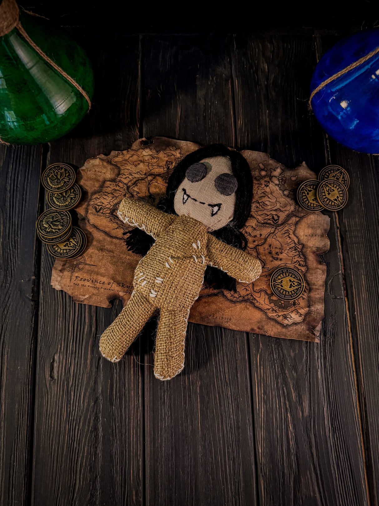 Skyrim Child's Vampire Doll The Elder Scrolls V, Anniversary Edition, Skyrim Toy