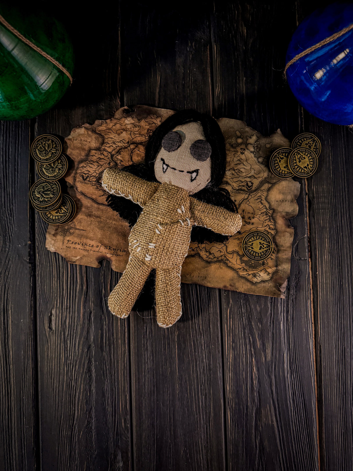 Skyrim Child's Vampire Doll The Elder Scrolls V, Anniversary Edition, Skyrim Toy