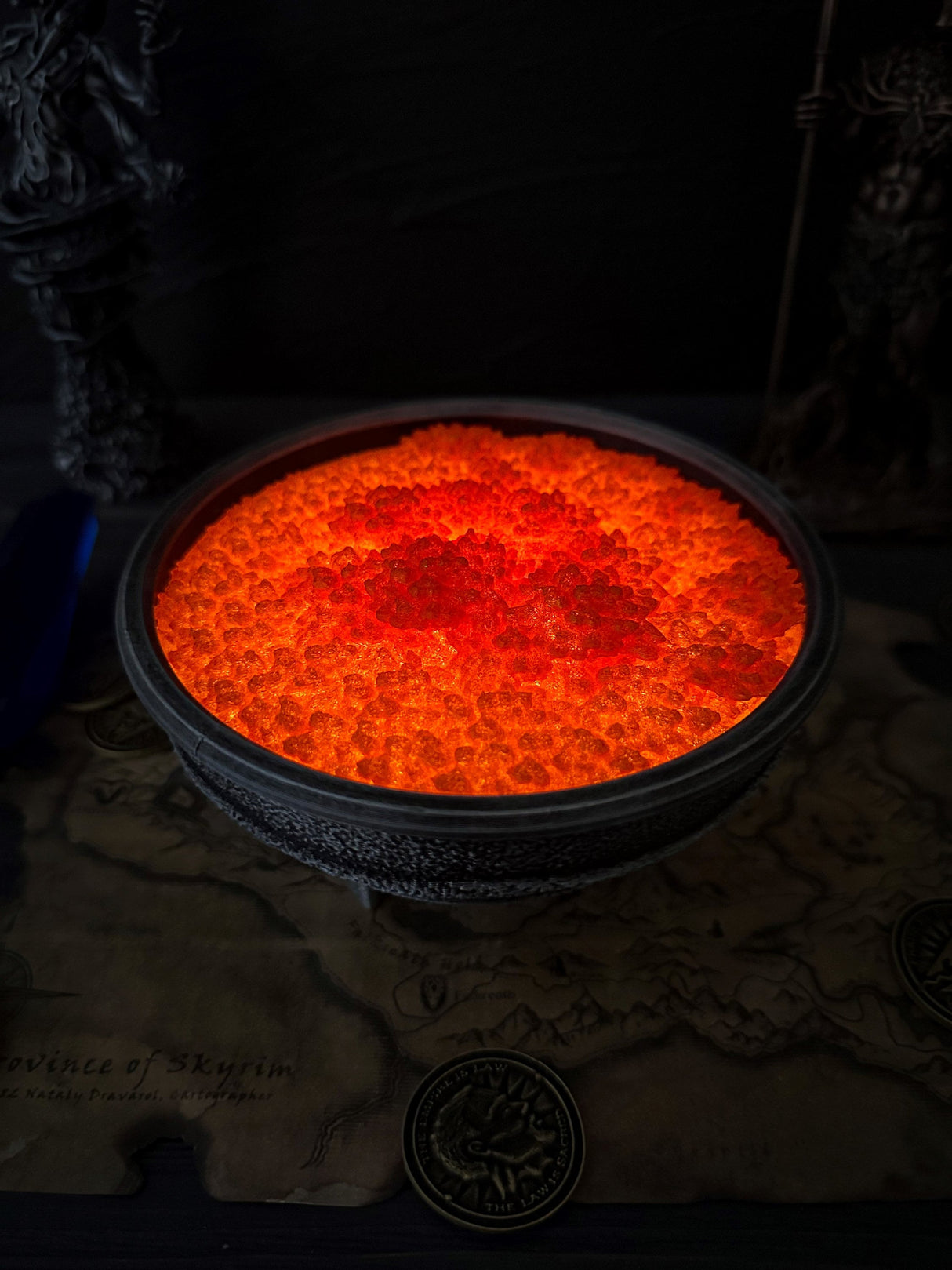 Fire Salts Skyrim, Ingredients for Potions, The Elder Scrolls V Alchemy, Twinkling Effect Lights, Artifact