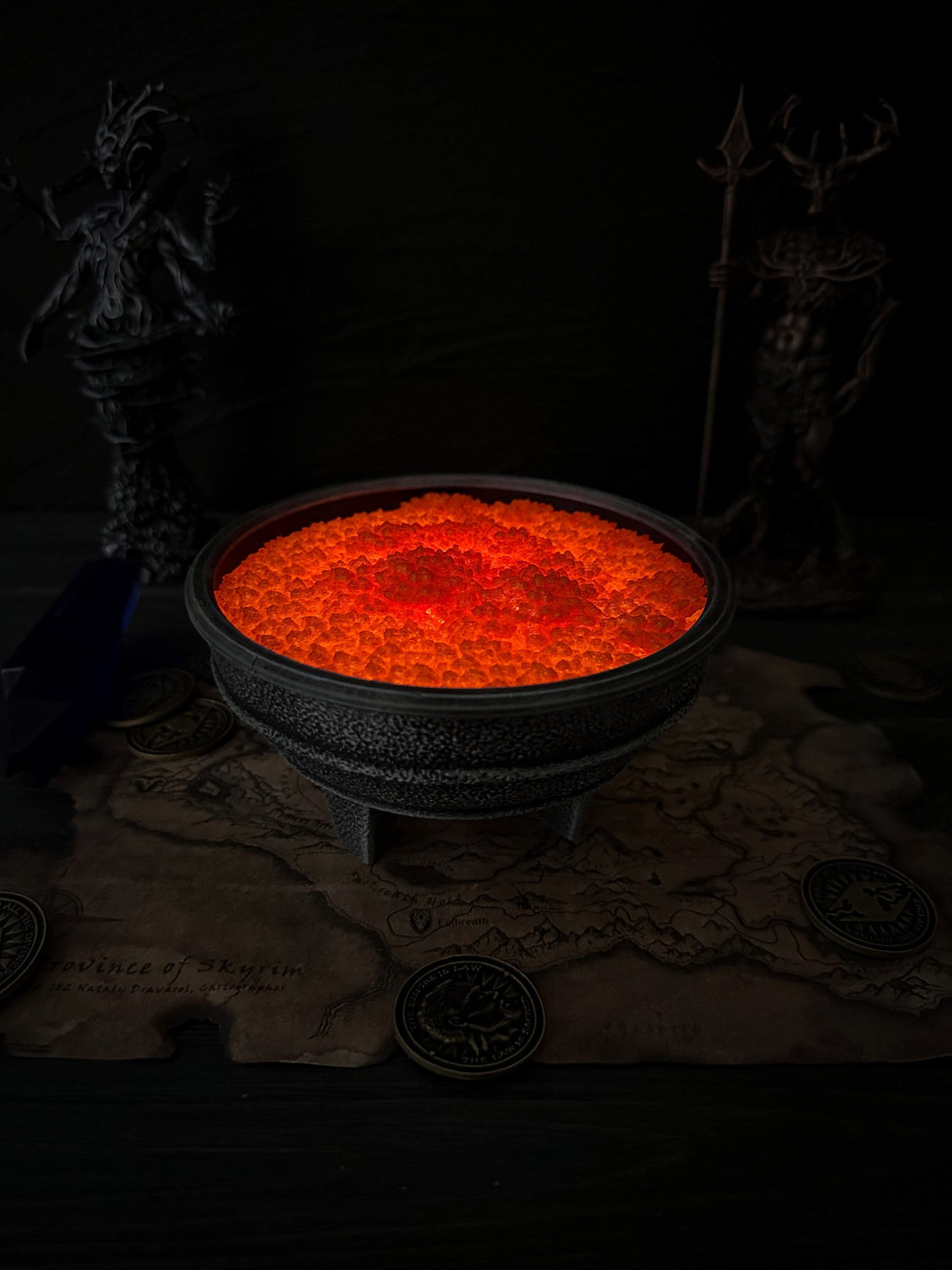 Fire Salts Skyrim, Ingredients for Potions, The Elder Scrolls V Alchemy, Twinkling Effect Lights, Artifact