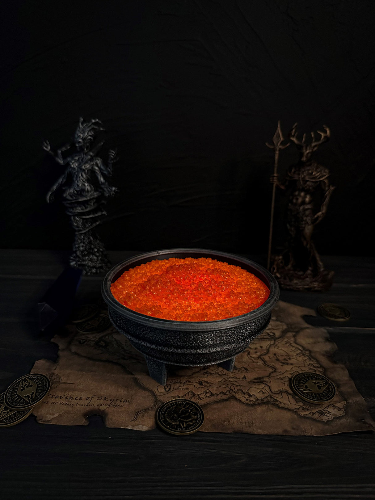 Fire Salts Skyrim, Ingredients for Potions, The Elder Scrolls V Alchemy, Twinkling Effect Lights, Artifact