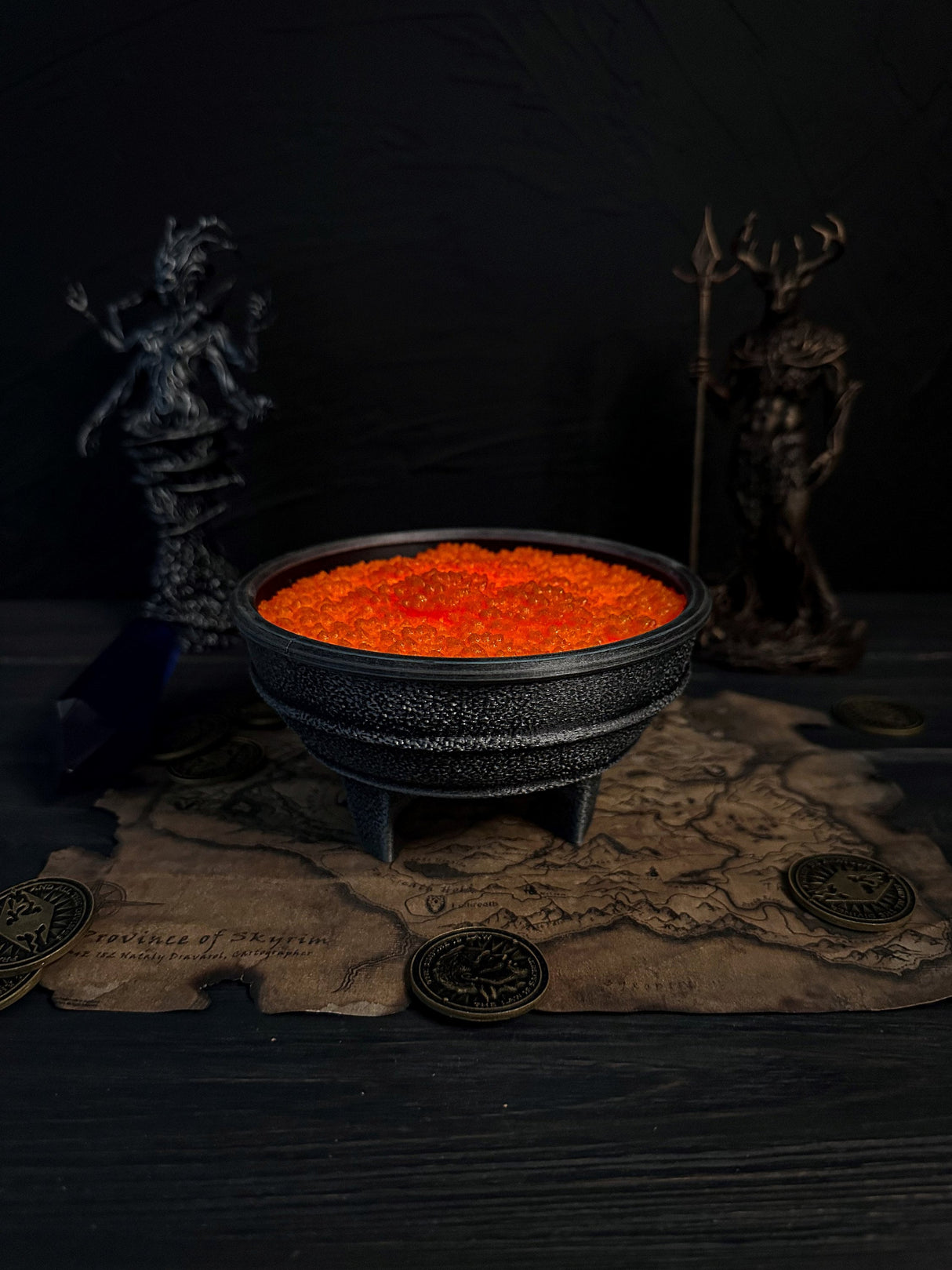 Fire Salts Skyrim, Ingredients for Potions, The Elder Scrolls V Alchemy, Twinkling Effect Lights, Artifact