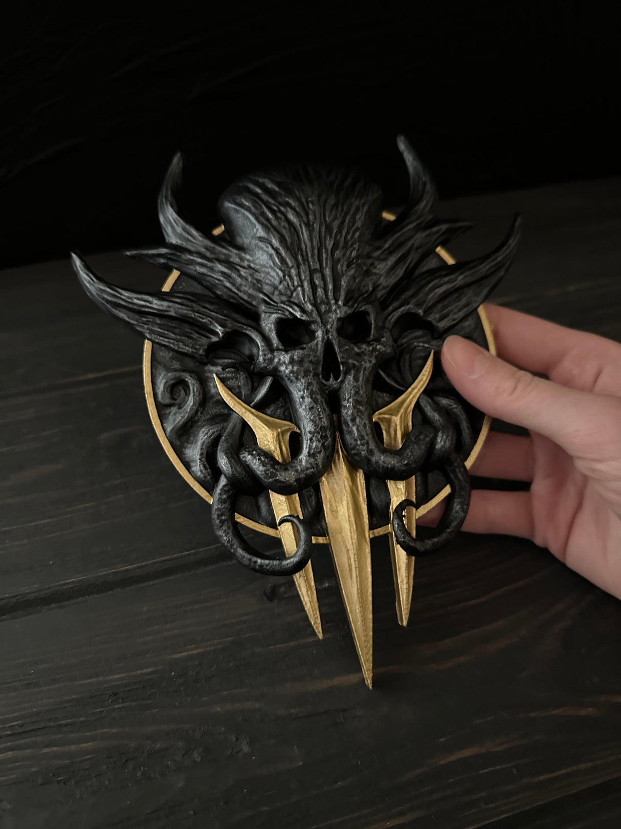 Baldur's Gate 3 Logo, Wall Decoration, Baldur's Gate Inspired, Table and Wall Decor