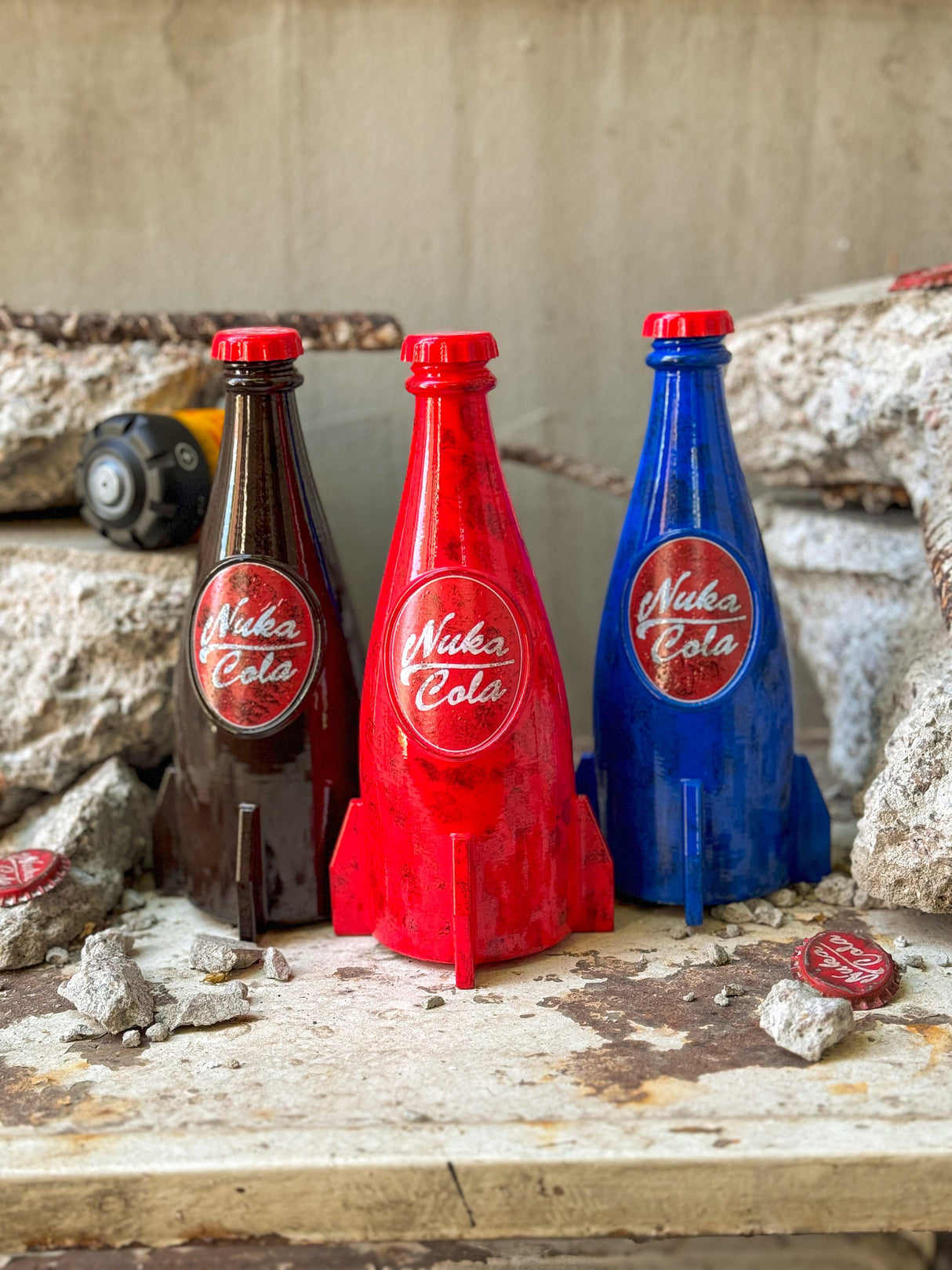 Nuka Cola Bottle, Fallout Inspired, Fan Art Replica, Gift for Fans