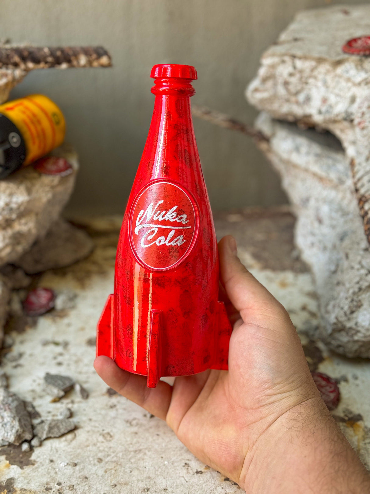 Nuka Cola Bottle, Fallout Inspired, Fan Art Replica, Gift for Fans