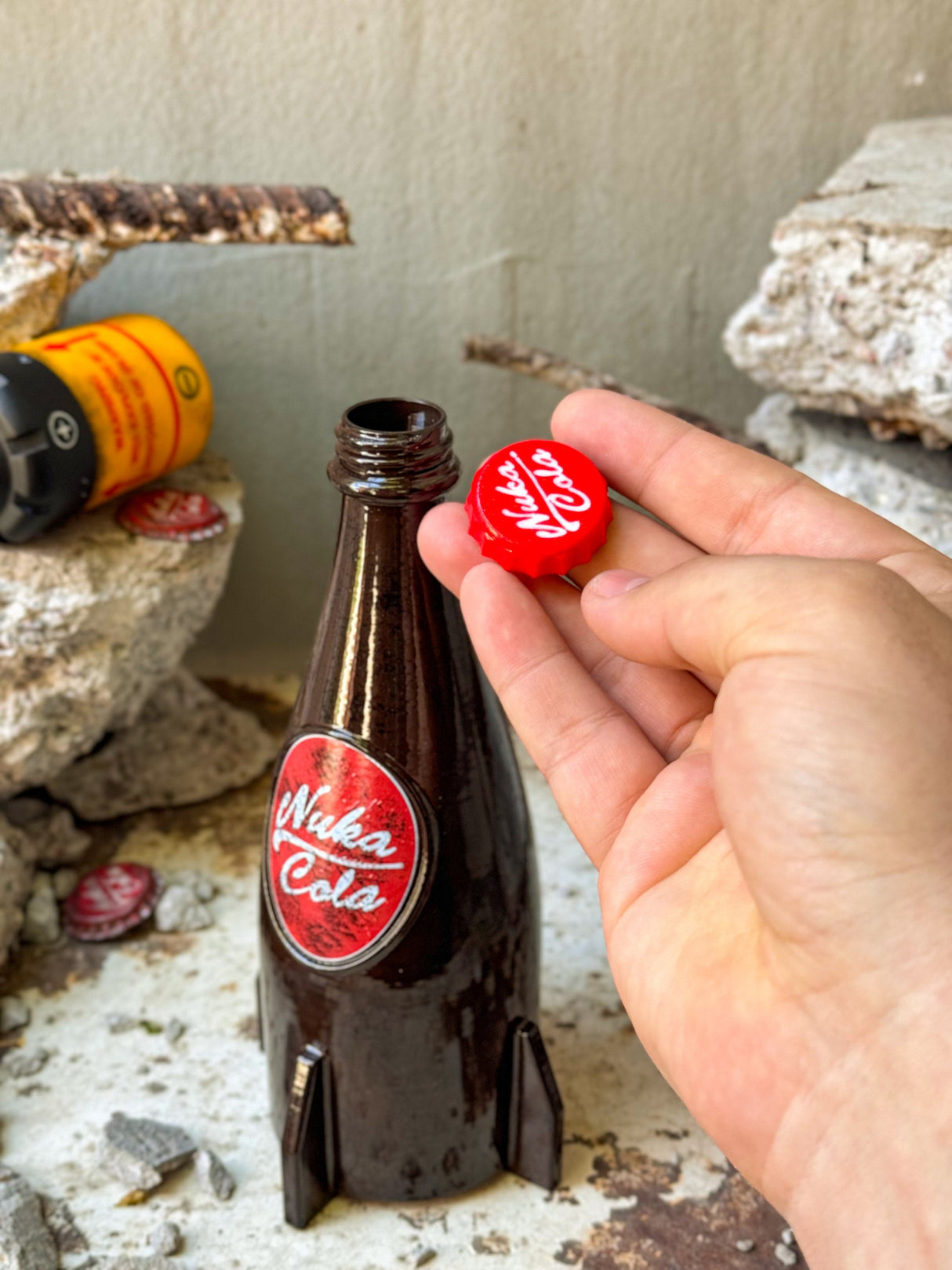 Nuka Cola Bottle, Fallout Inspired, Fan Art Replica, Gift for Fans