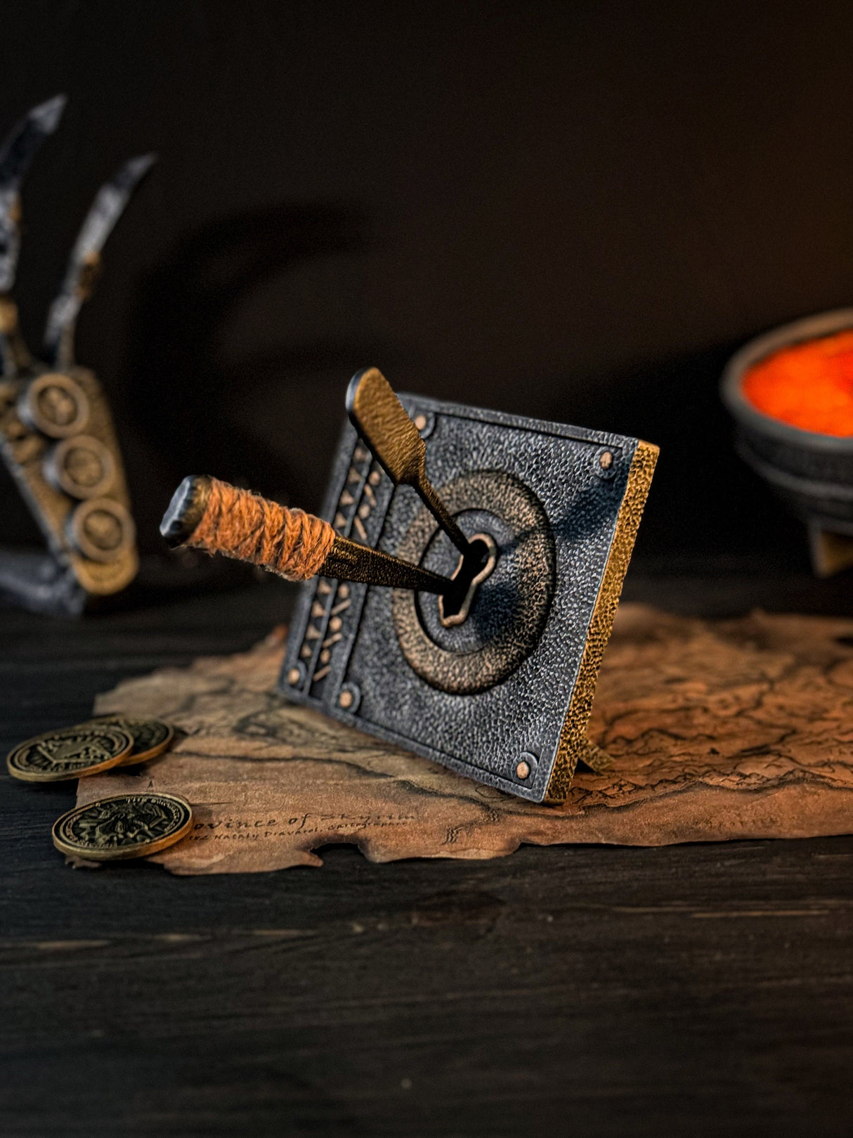 Skyrim Life -Size Lockpick Prop, The Elder Scrolls Thief Set, Skyrim Replica, Artifact