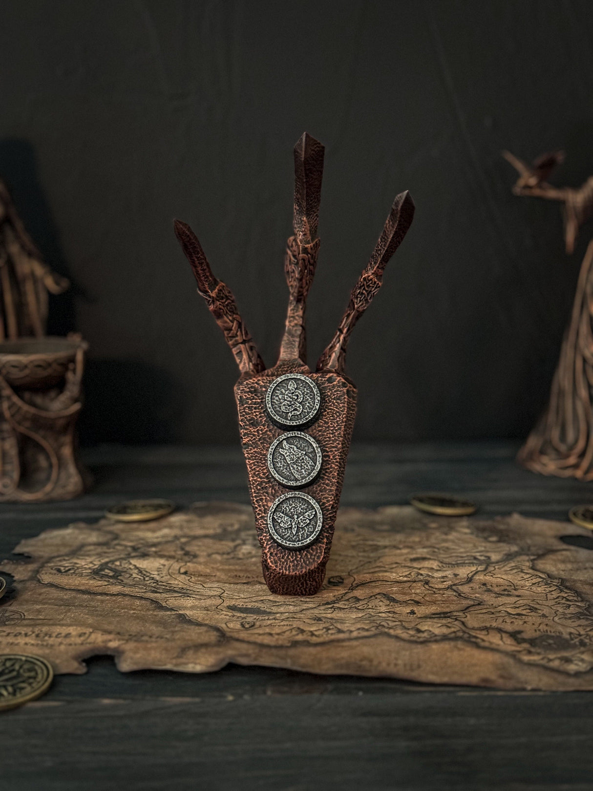 Coral Dragon Claw, Skyrim Artifact, Correct Animal Combination, The Elder Scrolls Decor, Skyrim Replica, Home and Office Decor and Cosplay