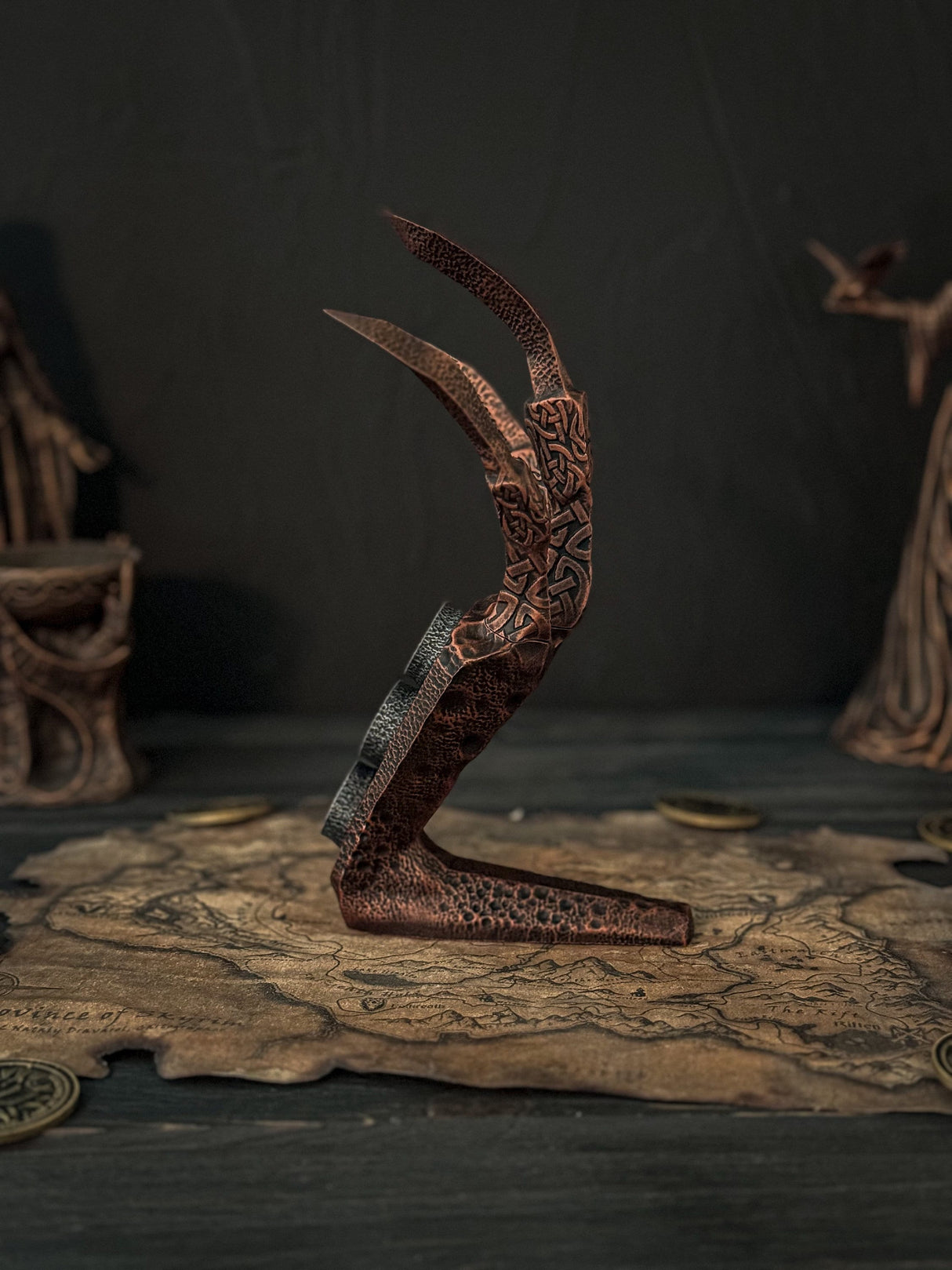 Coral Dragon Claw, Skyrim Artifact, Correct Animal Combination, The Elder Scrolls Decor, Skyrim Replica, Home and Office Decor and Cosplay