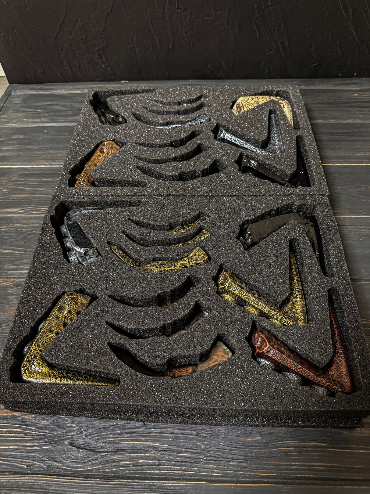 Skyrim Set of 10 Dragon Claws, Skyrim Artifact, The Elder Scrolls Decor, Replicas for Cosplay