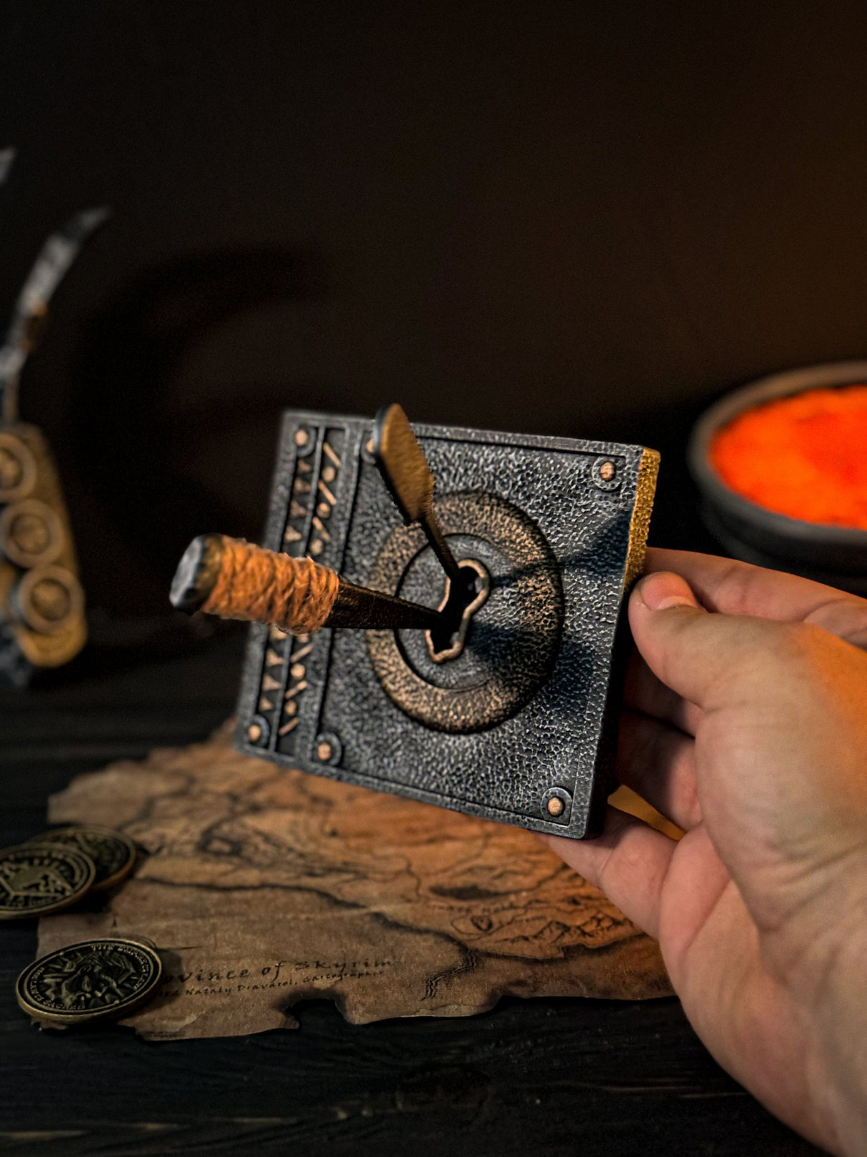 Skyrim Life -Size Lockpick Prop, The Elder Scrolls Thief Set, Skyrim Replica, Artifact