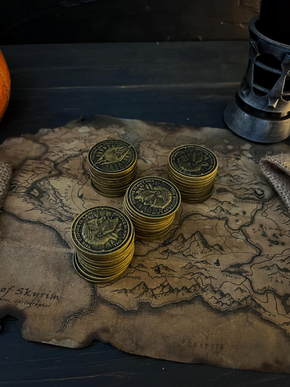 Skyrim, Septim Coins, The Elder Scrolls V, Money Pouch, Money from Video Game, Drakes from Skyrim