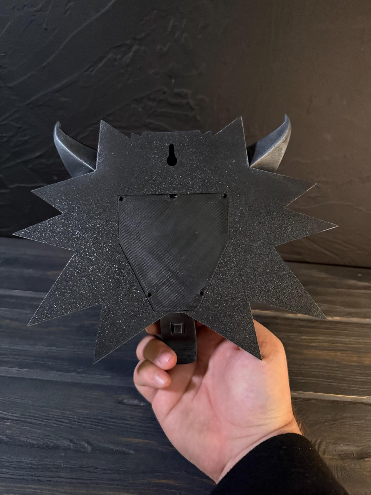 The Witcher 3: Wild Hunt Logo, Wall Decor, Inspired by The Witcher 3, Wolf Symbol, Geralt of Rivia Medallion