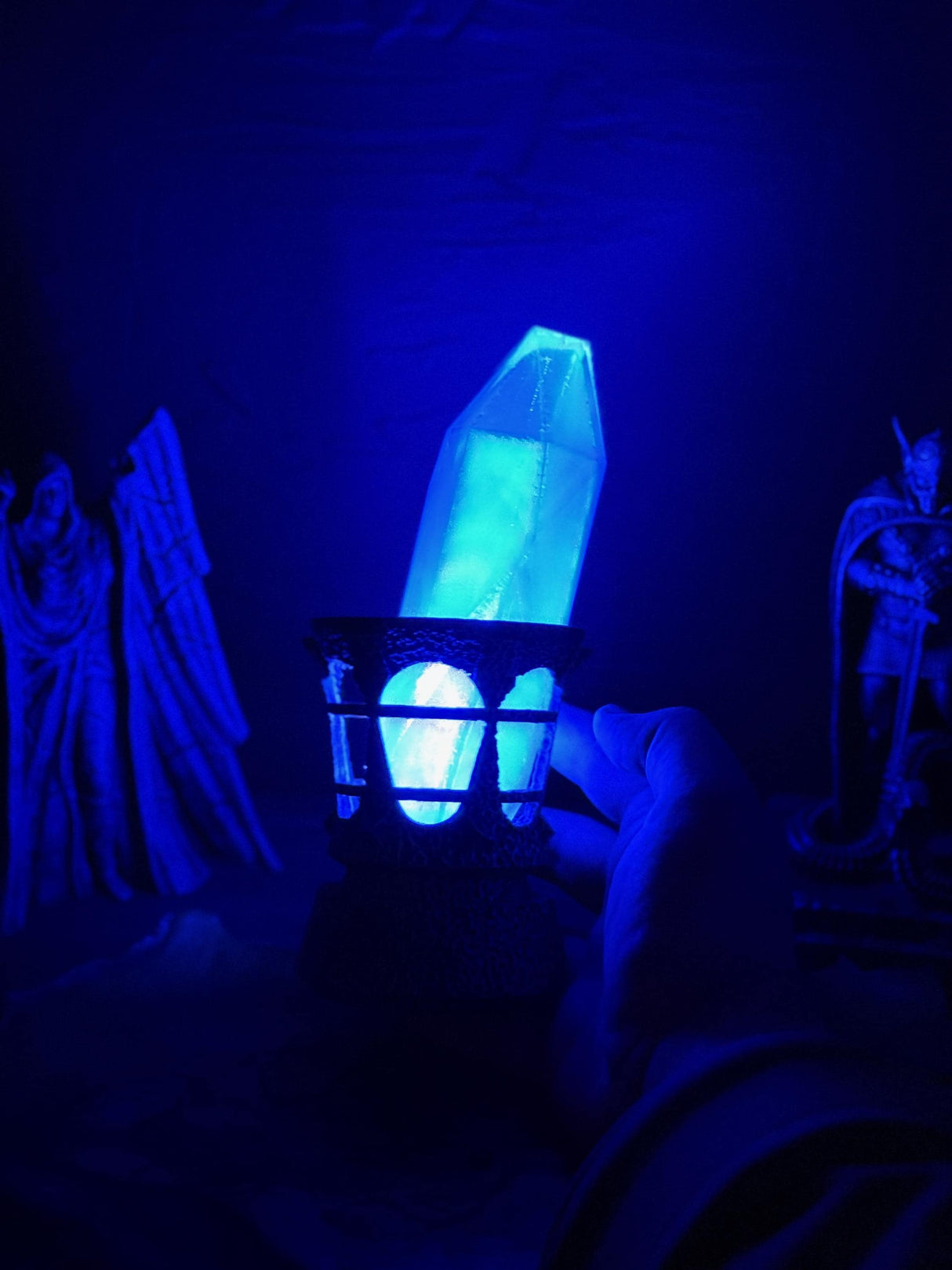 Nightlight Soul Gem, Skyrim Inspired Replica, The Elder Scrolls V Artefact, LED Lamp, Prop Cosplay