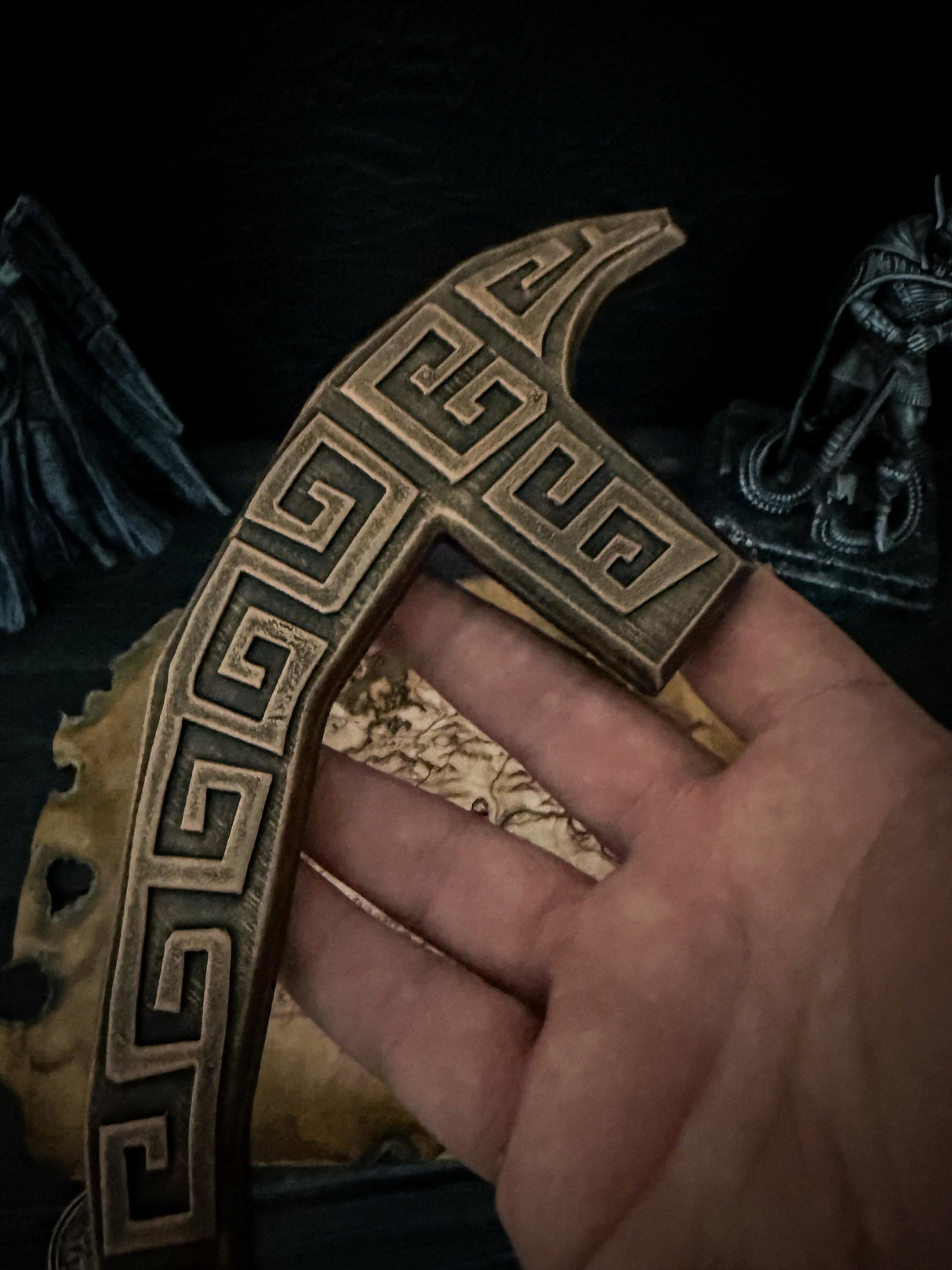 Dwemer Scrap Metal Skyrim, Rare Metal Replica, 3D-printed Item, The Elder Scrolls Decor