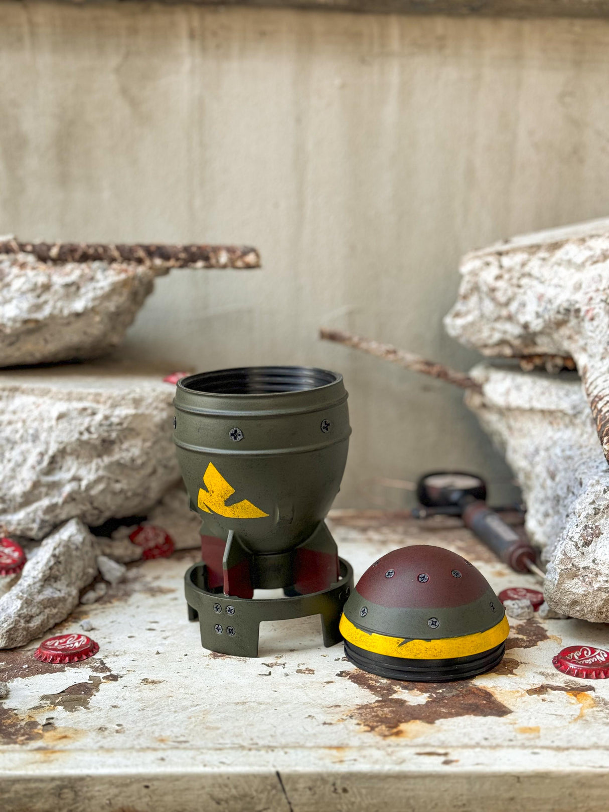 Fallout Mini Nuke Container, Mini Nuke Replica, Fallout Props, Fallout Inspired