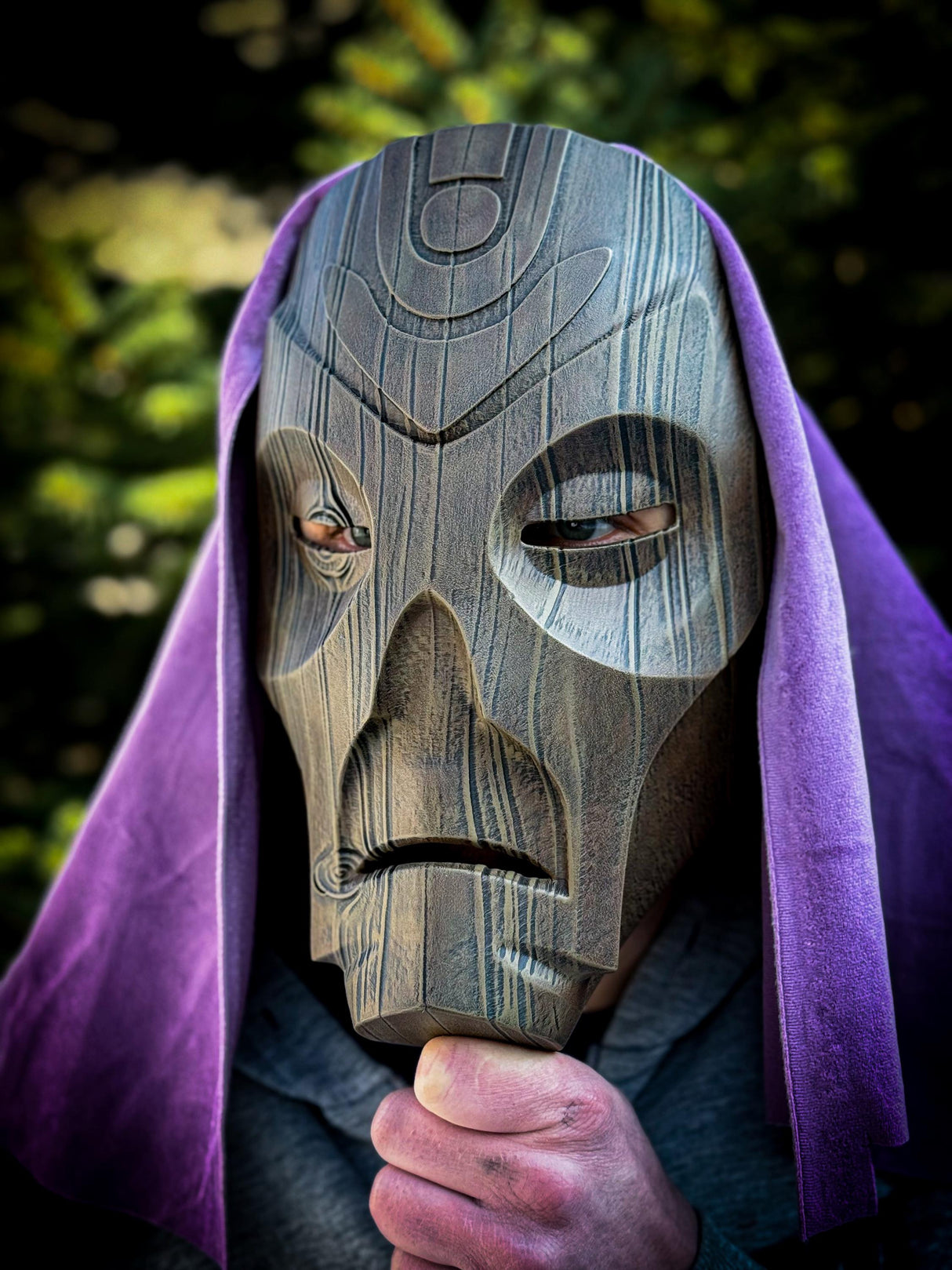 Skyrim Dragon Priest Mask, Wooden Mask, Skyrim Inspired, The Elder Scrolls Replica, Cosplay and Wall Decor