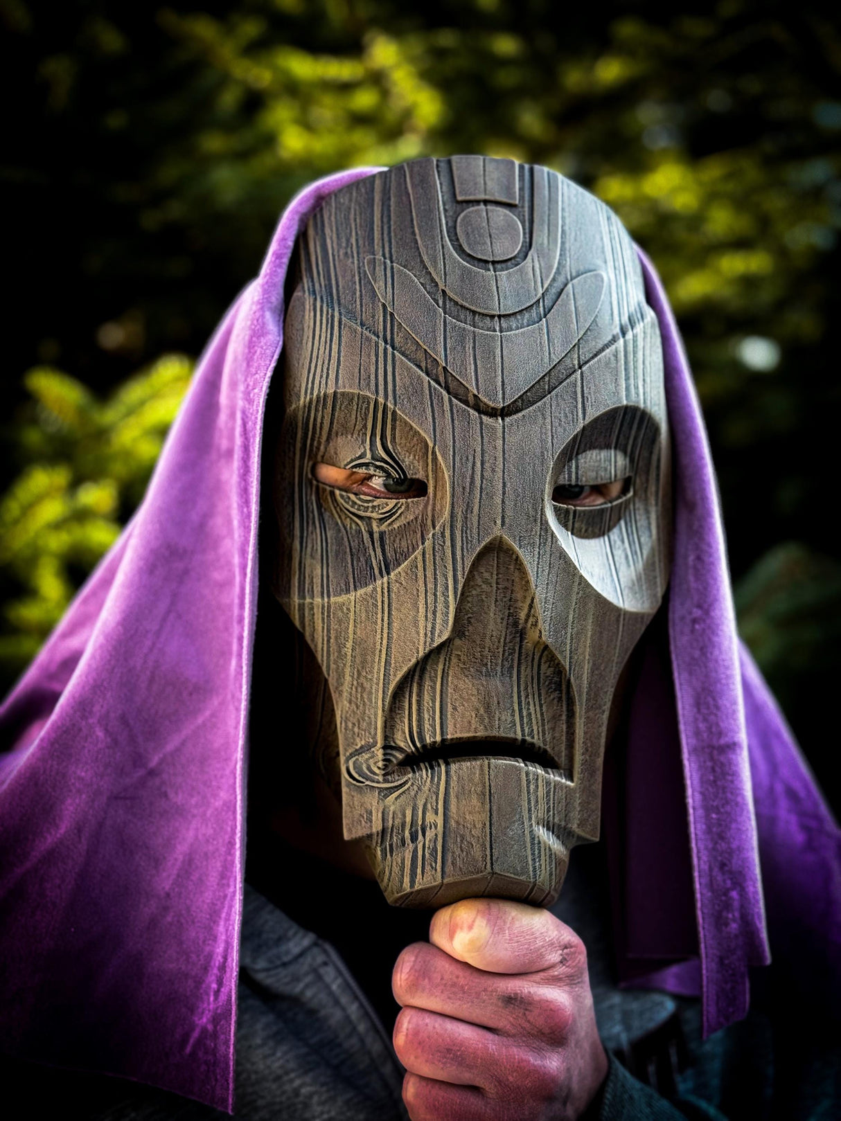 Skyrim Dragon Priest Mask, Wooden Mask, Skyrim Inspired, The Elder Scrolls Replica, Cosplay and Wall Decor