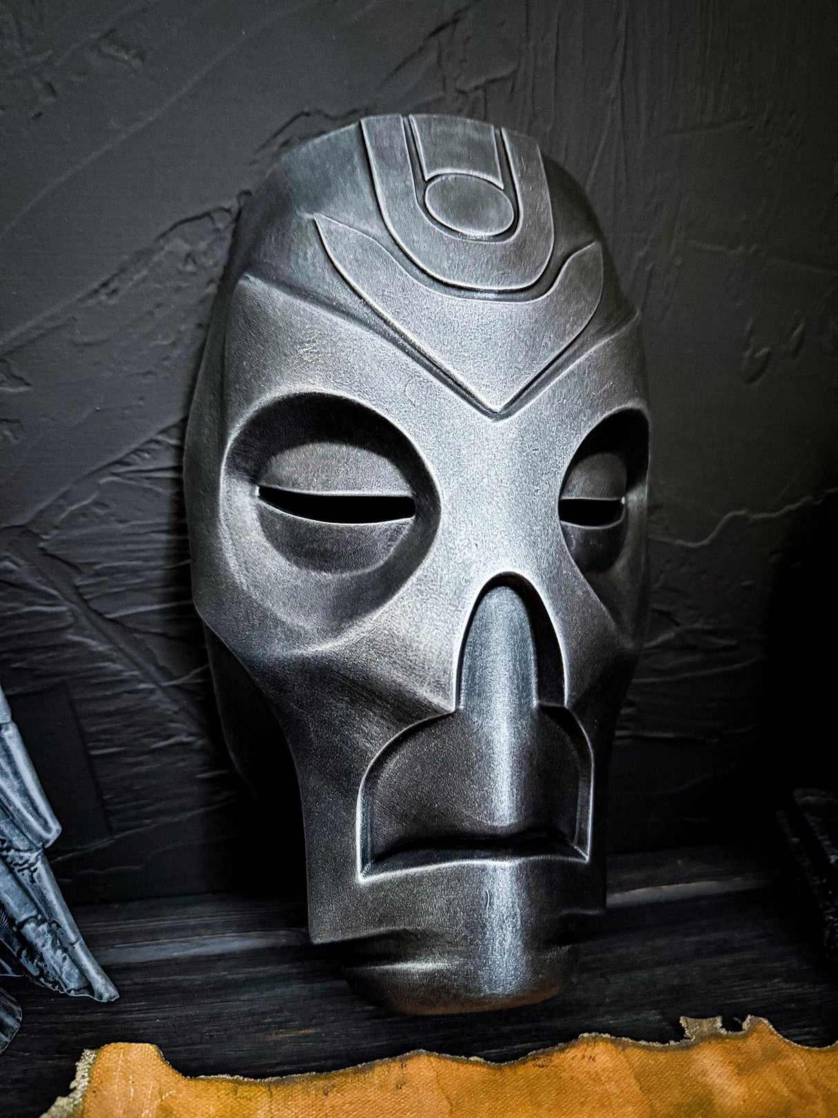 Skyrim Dragon Priest Mask Replica, Morokei Wearable Mask, Cosplay and Wall Decor