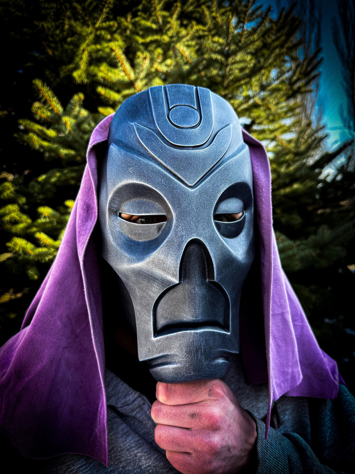 Skyrim Dragon Priest Mask Replica, Morokei Wearable Mask, Cosplay and Wall Decor