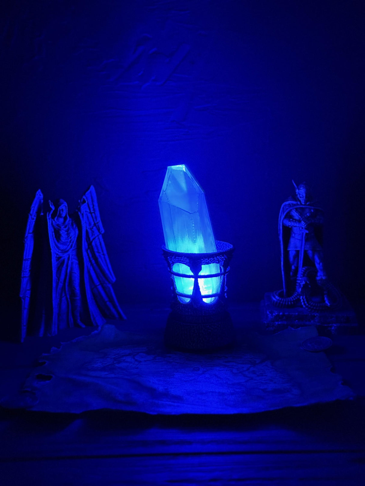 Nightlight Soul Gem, Skyrim Inspired Replica, The Elder Scrolls V Artefact, LED Lamp, Prop Cosplay